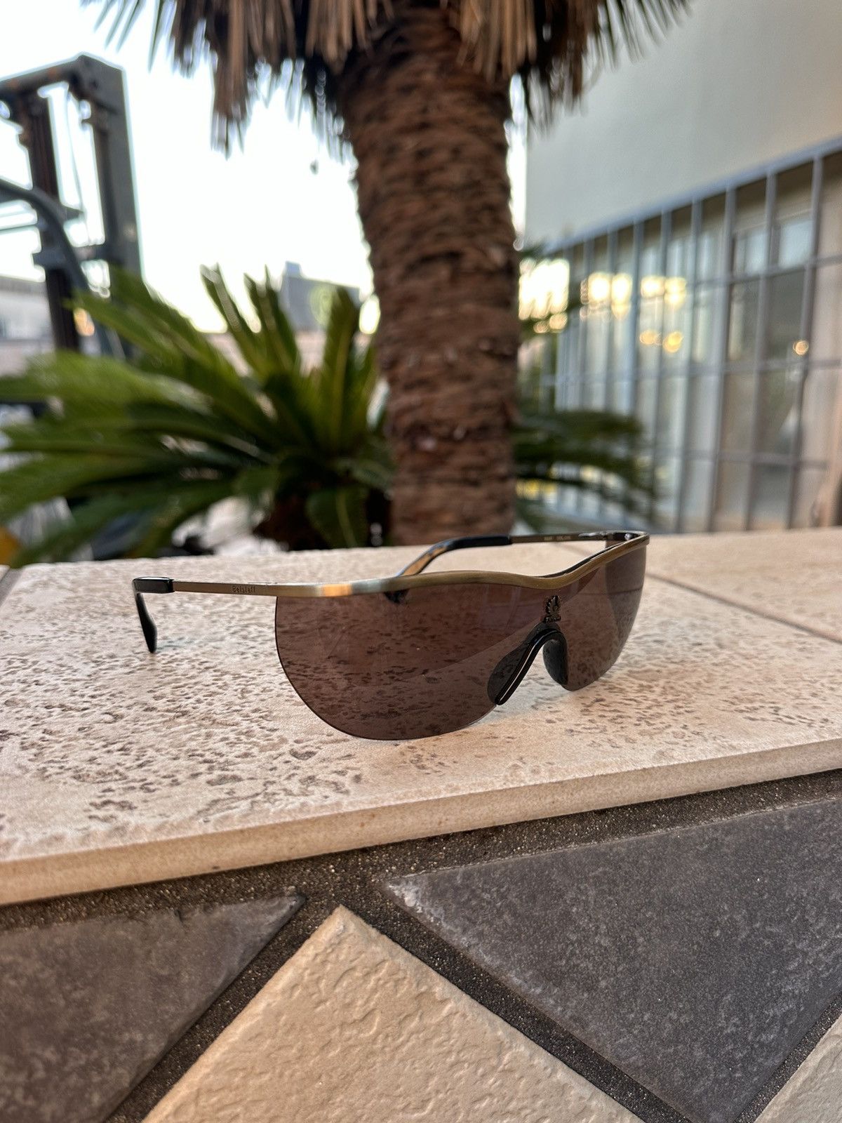 Belstaff Belstaff Sunglasses Gold BS37 col.010 Size ONE SIZE - 1 Thumbnail