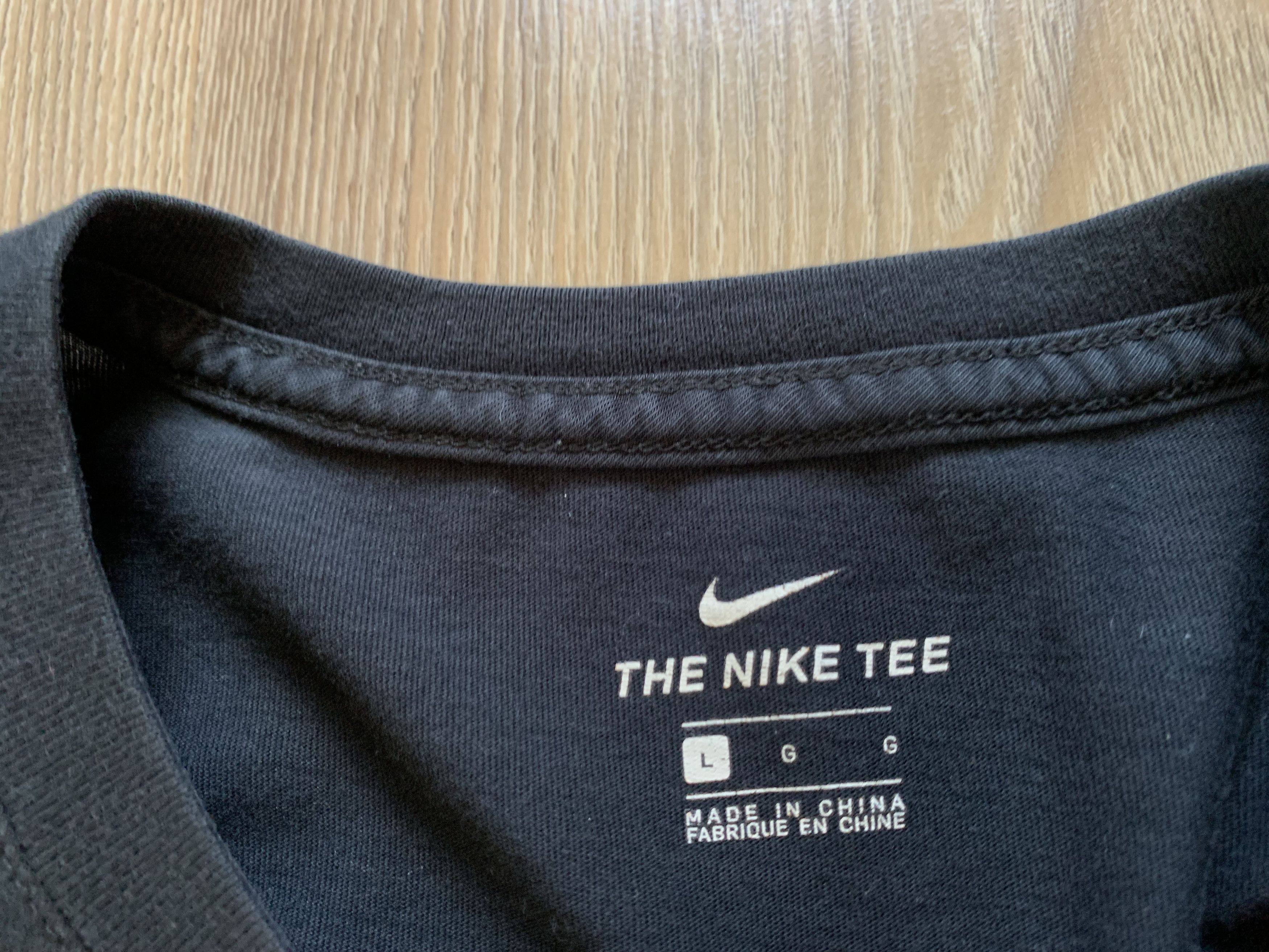 Nike The Nike Tee Black Cotton Long Sleeve Printed T Shirt Size L / US 10 / IT 46 - 5 Thumbnail