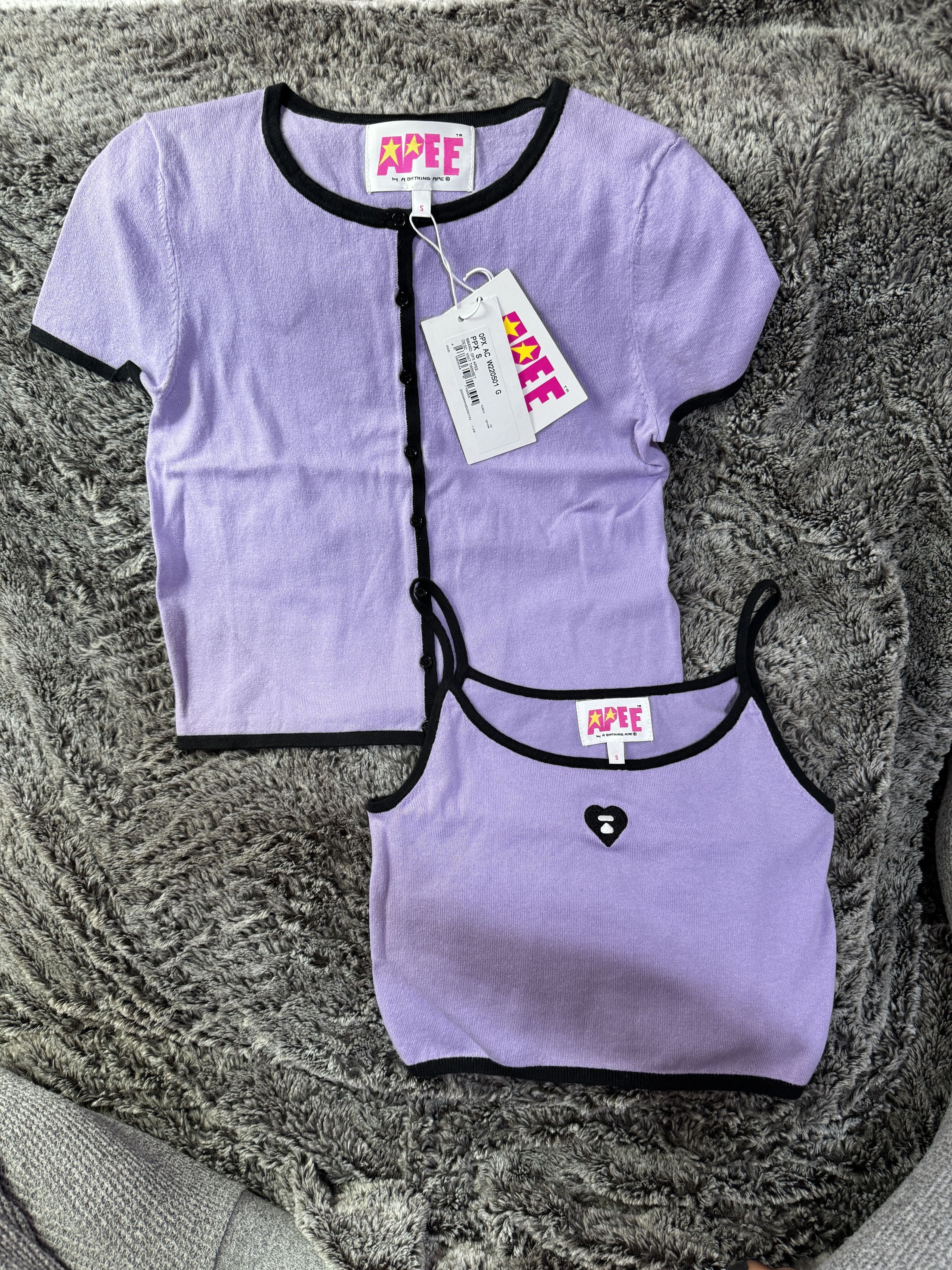 Aape Apee Cropped Tank Top & Sweater Combo Size S / US 4 / IT 40 - 3 Thumbnail