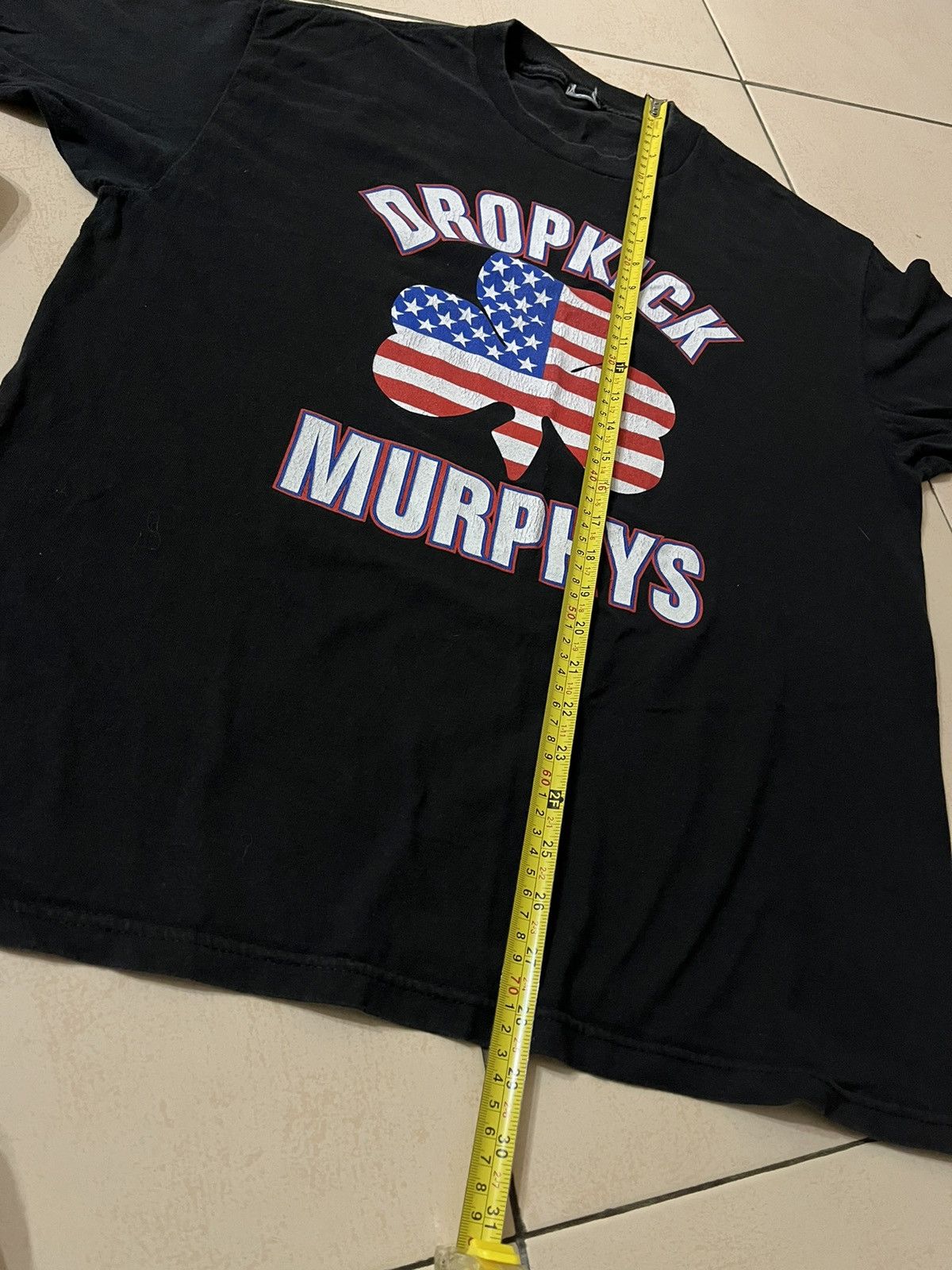 Band Tees × Fruit Of The Loom × Vintage Vintage 2000s Dropkick Murphys Band Tshirt Size US L / EU 52-54 / 3 - 5 Thumbnail