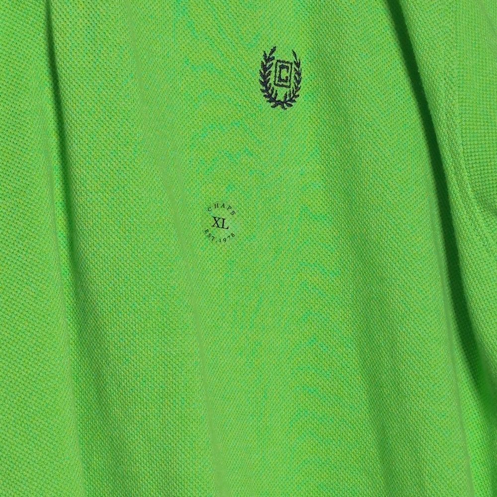 Chaps Ralph Lauren Green XL Long Sleeve Polo Shirt Quarter Zip NWT Size US XL / EU 56 / 4 - 2 Thumbnail