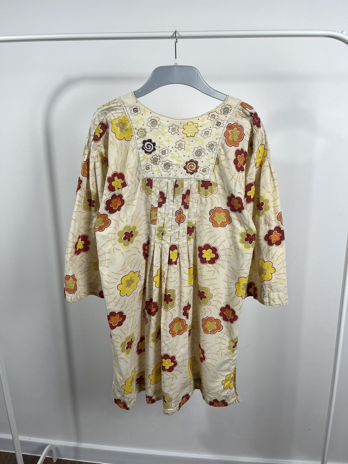 Gudrun Sjoden Gudrun Sjoden Floral Tunic Top Boho Ethnic Style Shirt S Size S / US 4 / IT 40 - 11 Thumbnail