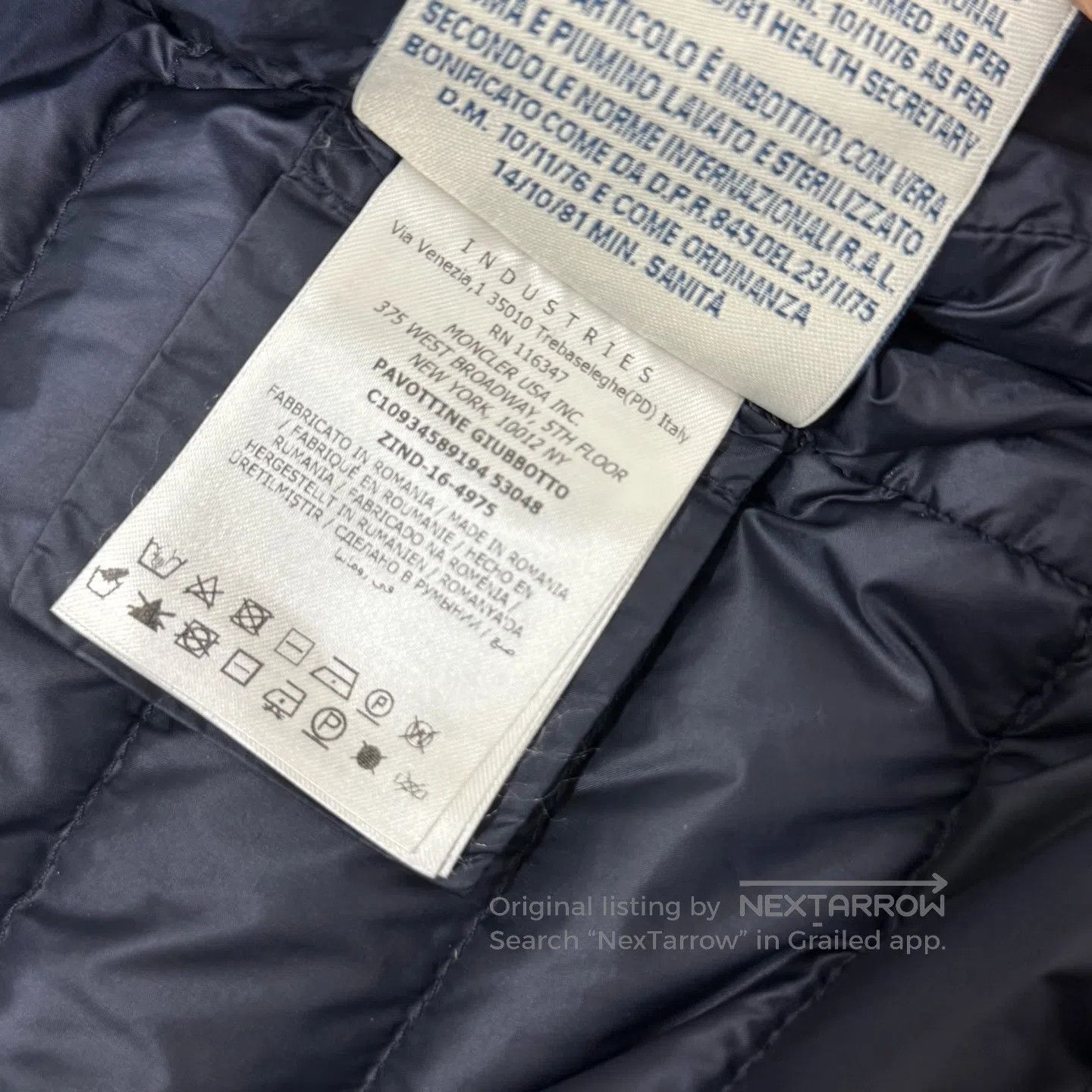 Moncler Moncler Navy Blue Down Jacket| Size US M / EU 48-50 / 2 - 6 Thumbnail