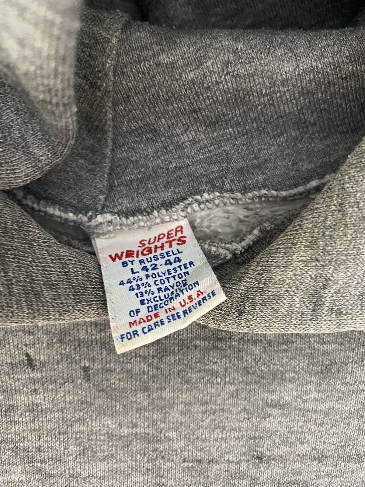 Apex × Rap Tees × Vintage Vintage Aphex Twin Font fan page hoodie by russell Size US L / EU 52-54 / 3 - 3 Thumbnail