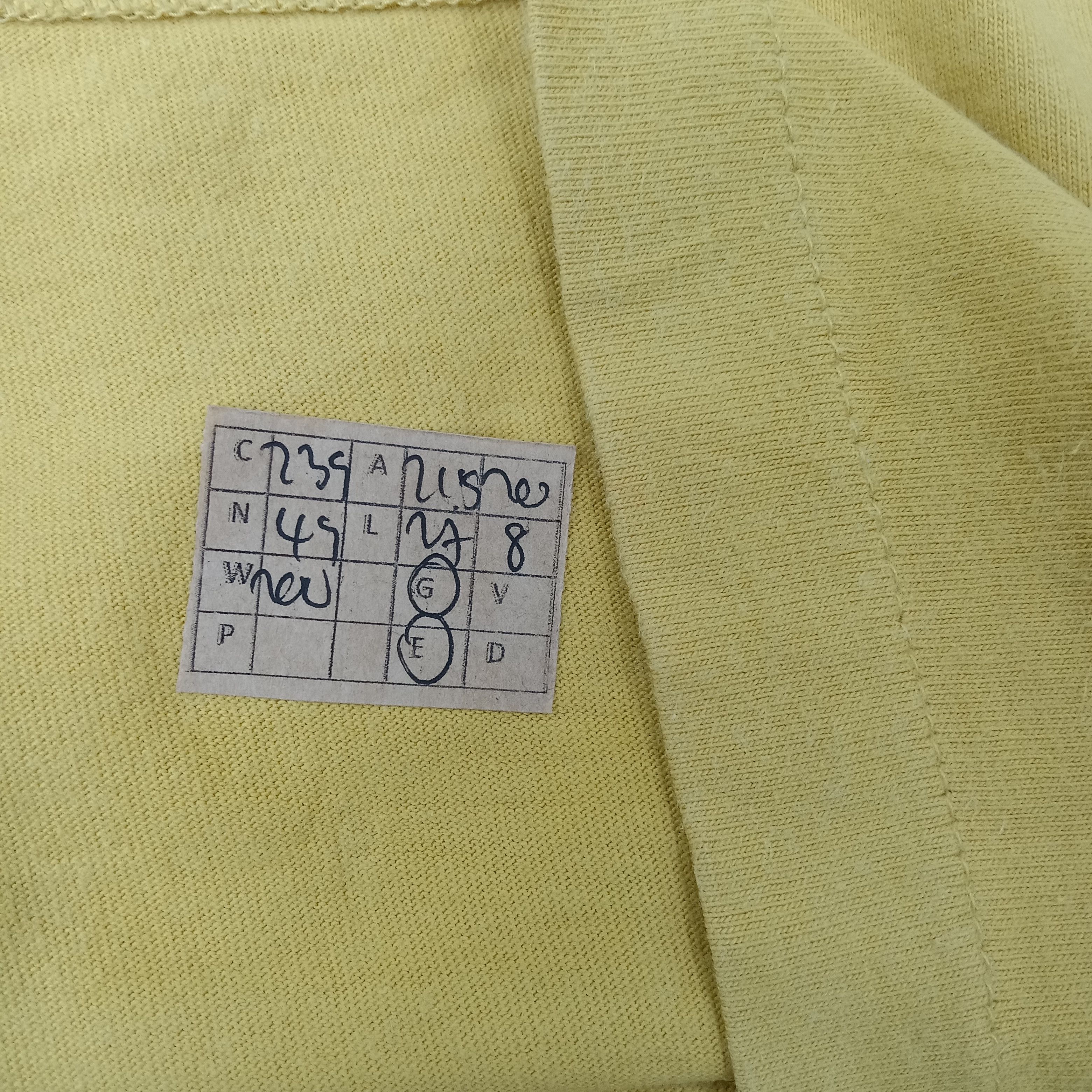 agnes b. Agnes B. Fashion Designer Plain Tshirt C239N49 Size US L / EU 52-54 / 3 - 7 Thumbnail