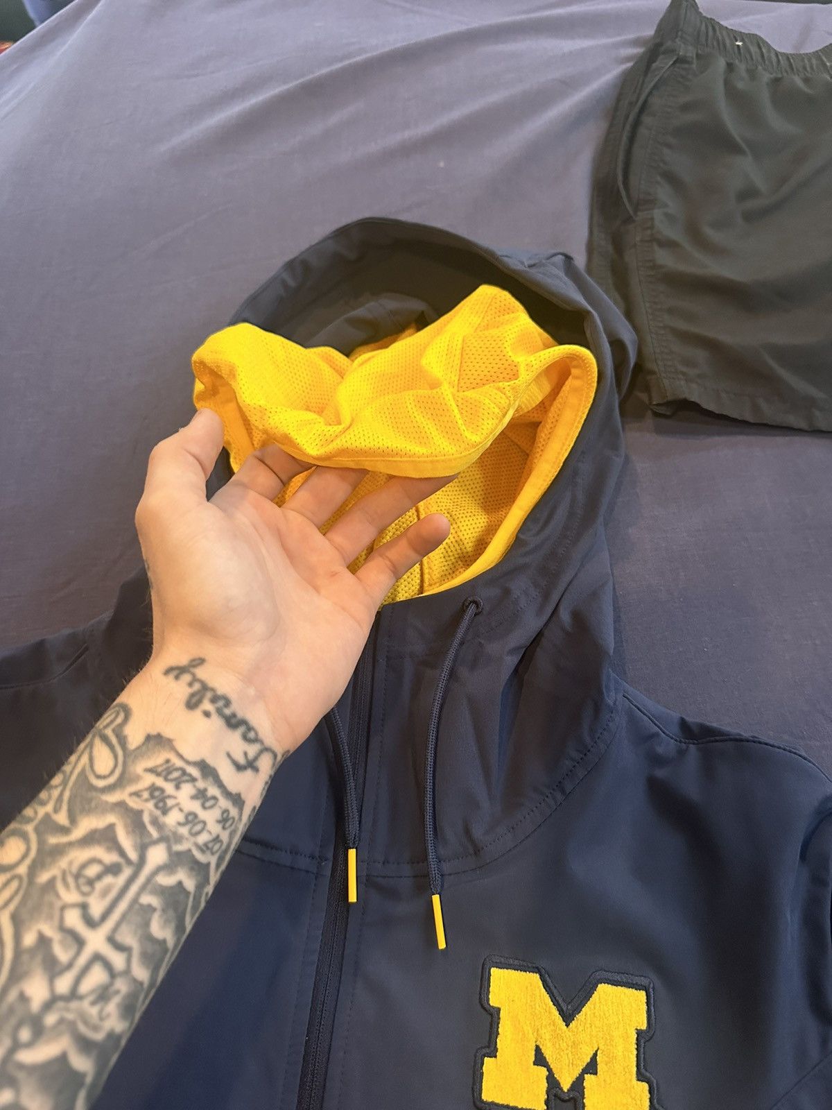 Jordan Brand Player exclusive University of Michigan hoodie Size US M / EU 48-50 / 2 - 3 Thumbnail