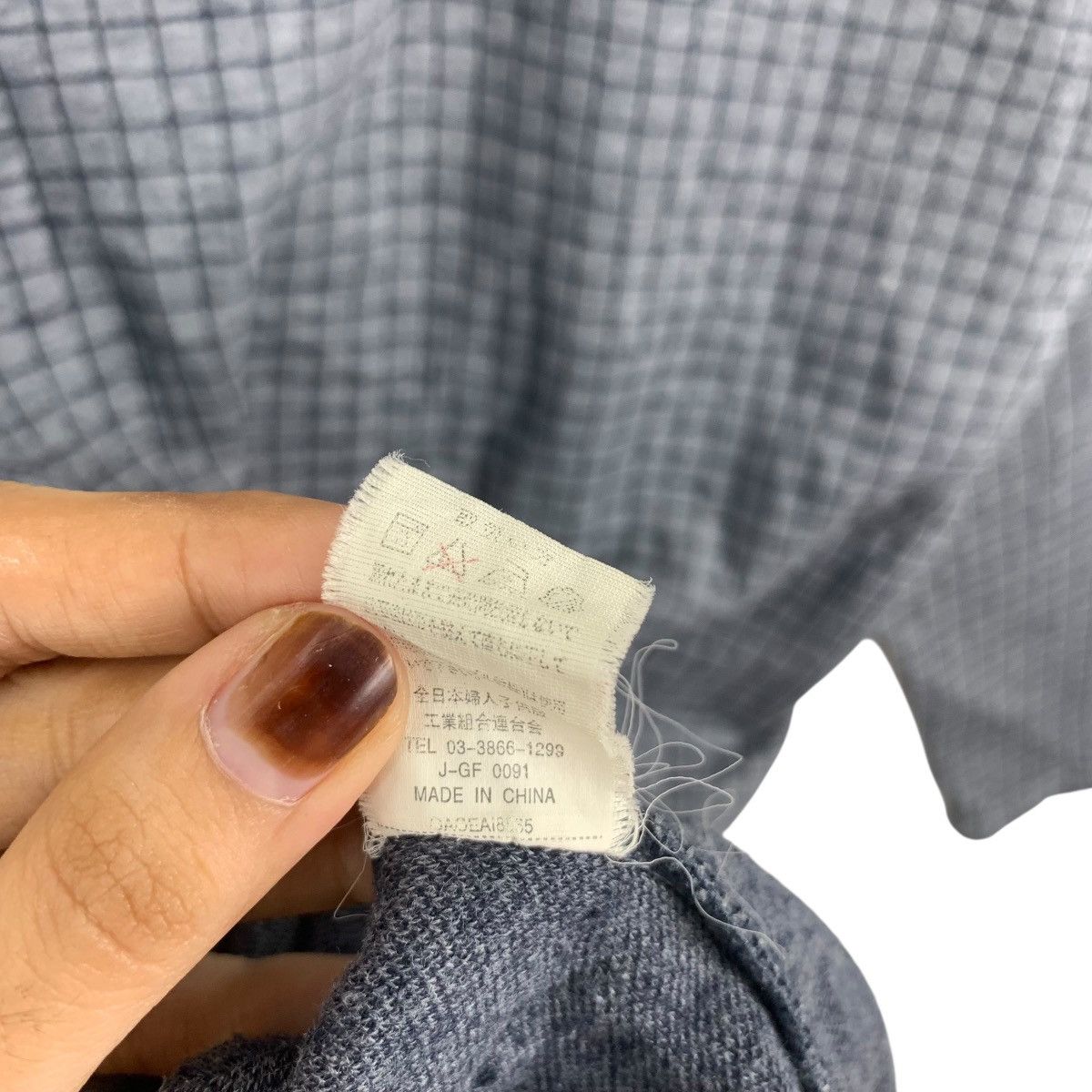 Pierre Balmain Vintage PIERRE BALMAIN PARIS Plaids Checks Stamp Button Size US L / EU 52-54 / 3 - 10 Thumbnail