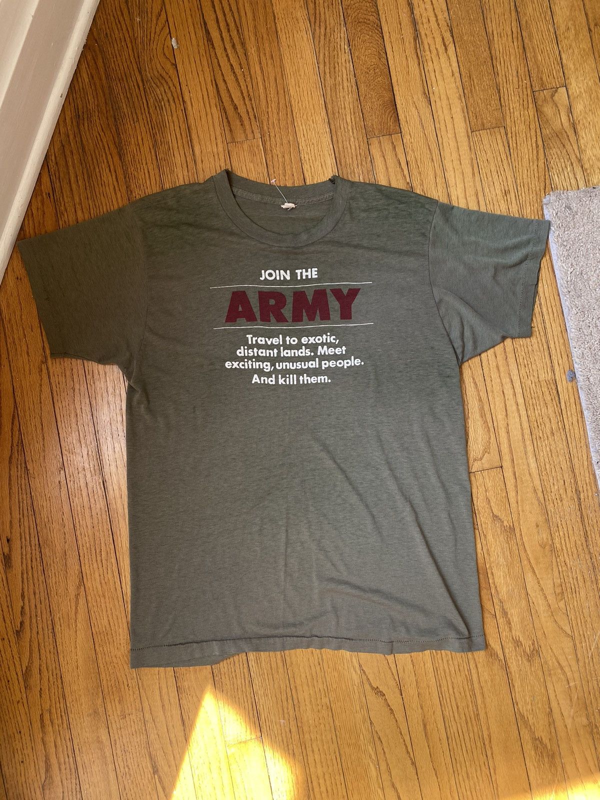 Vintage Vintage Army Parody Tee Size US L / EU 52-54 / 3 - 2 Thumbnail