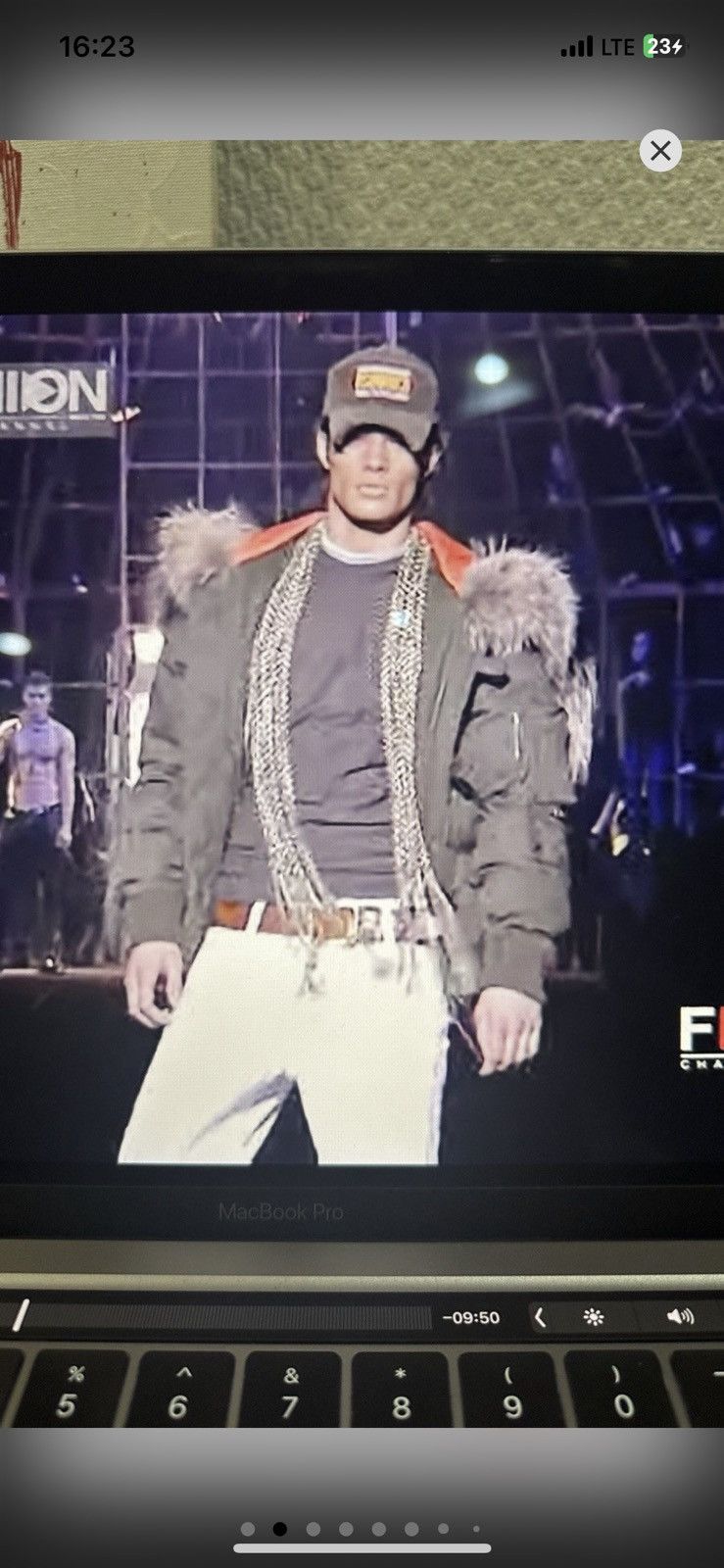Rare 2007 Dsquared 2 Racoon Real Fur Alaska Down Jacket