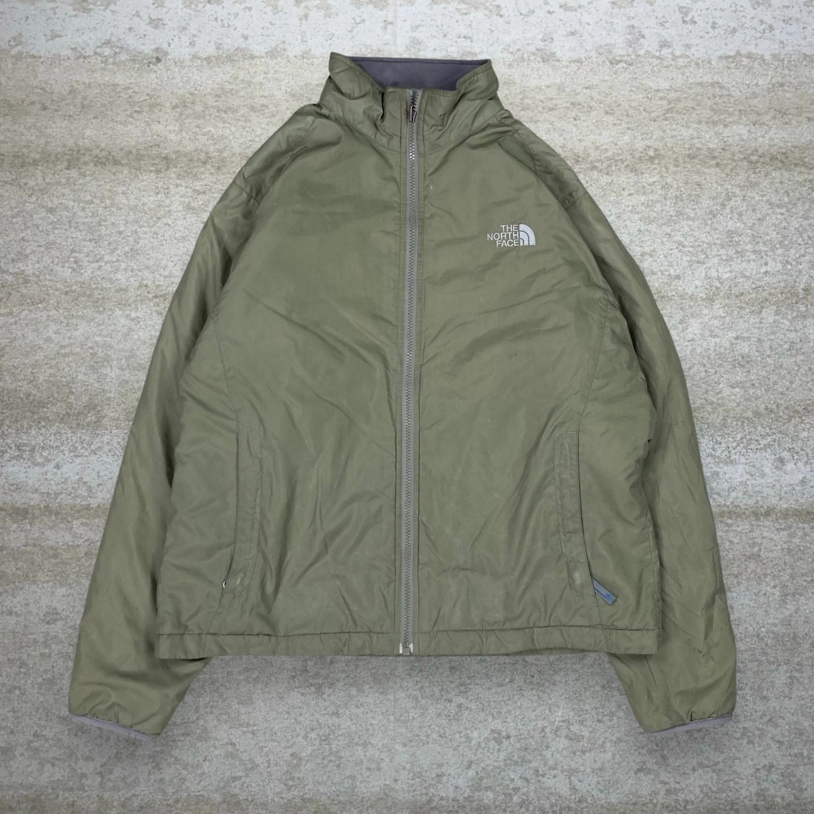 The North Face Vintage Y2K The North Face Puffer Jacket Mens L Green Grey Size L / US 10 / IT 46 - 1 Thumbnail