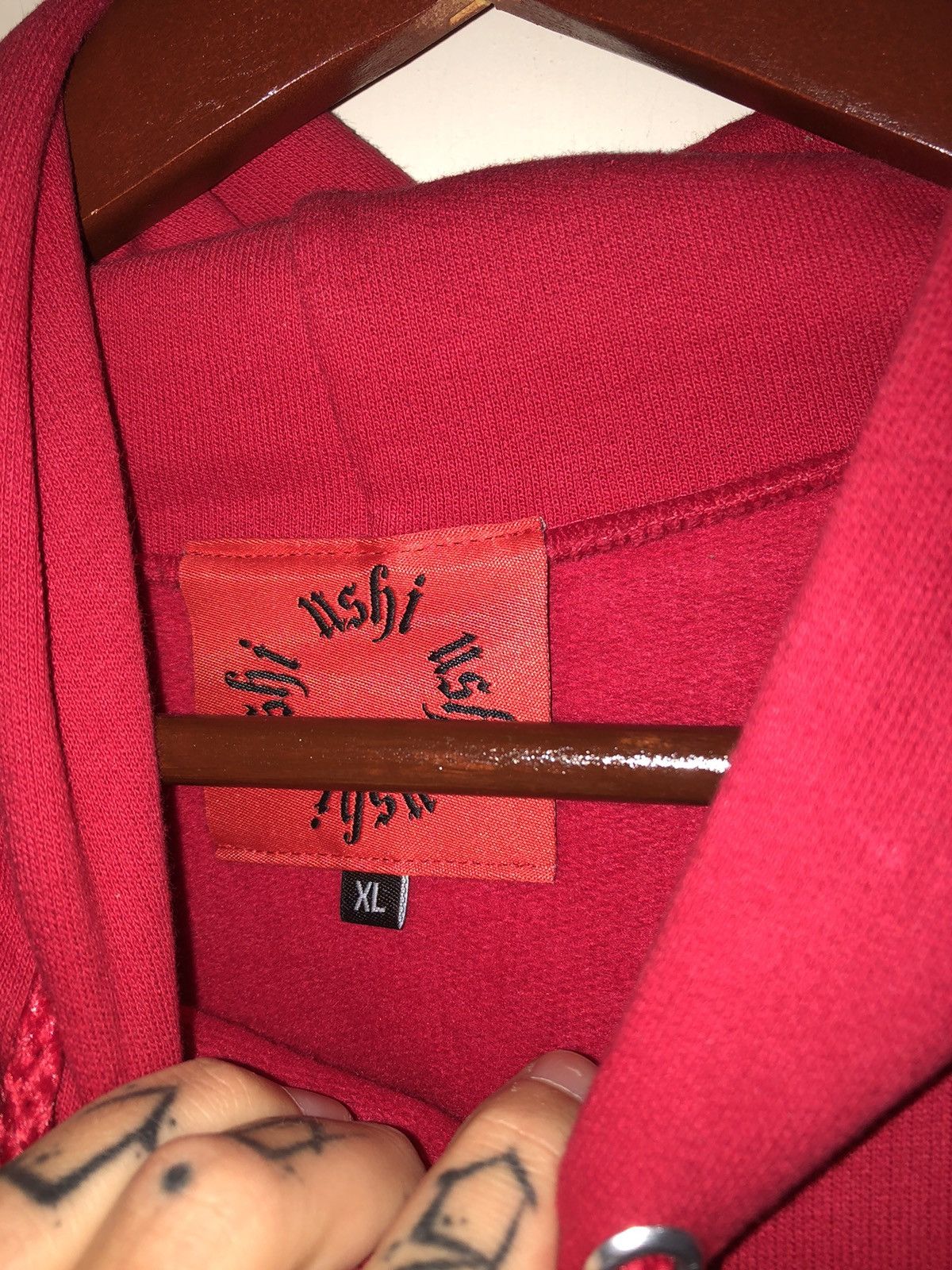 Other 1/1 Red ushi hoodie Size US XL / EU 56 / 4 - 3 Thumbnail