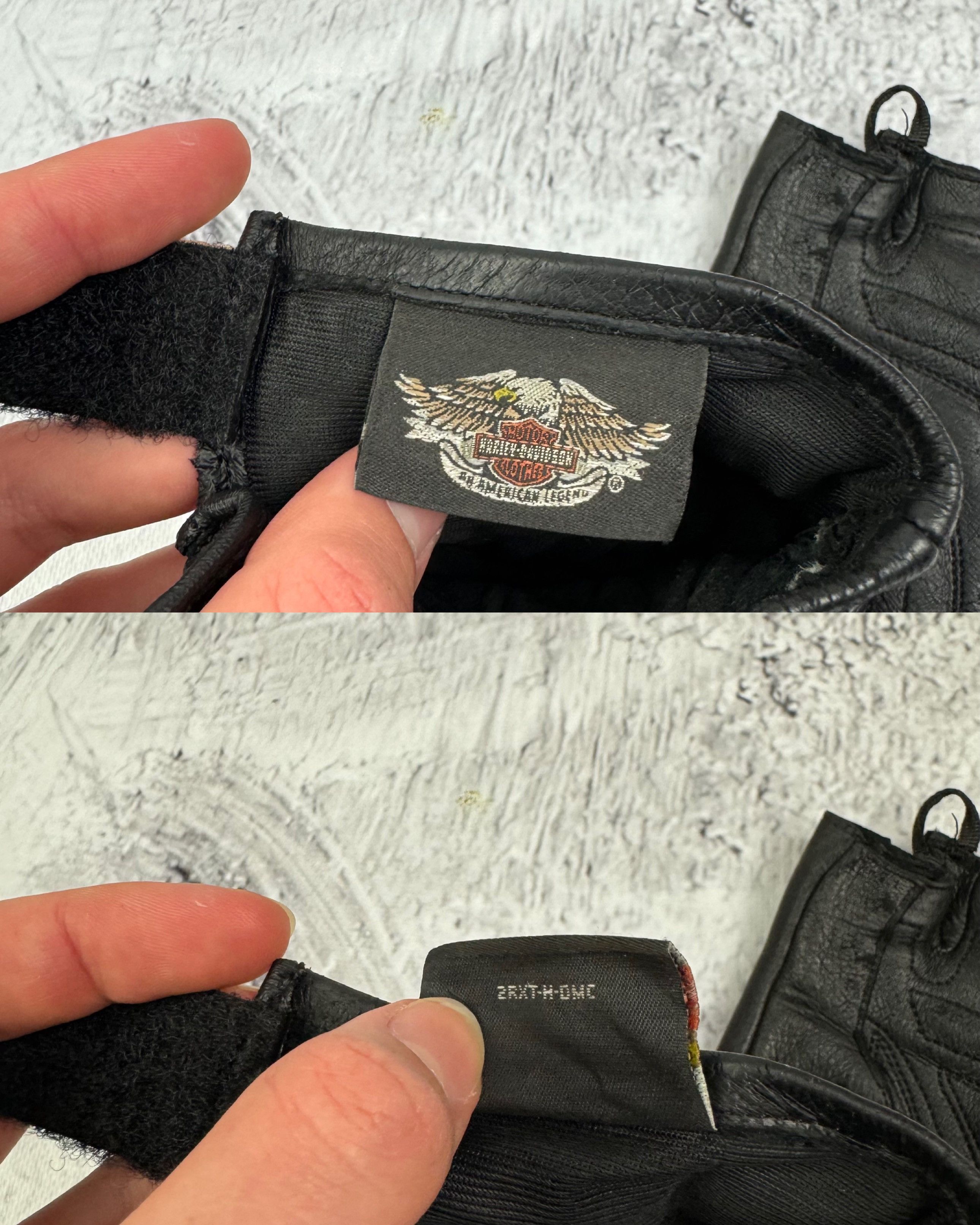 Harley Davidson Harley-Davidson Men's Fingerless Motorcycle Riding Gloves Size ONE SIZE - 2 Thumbnail