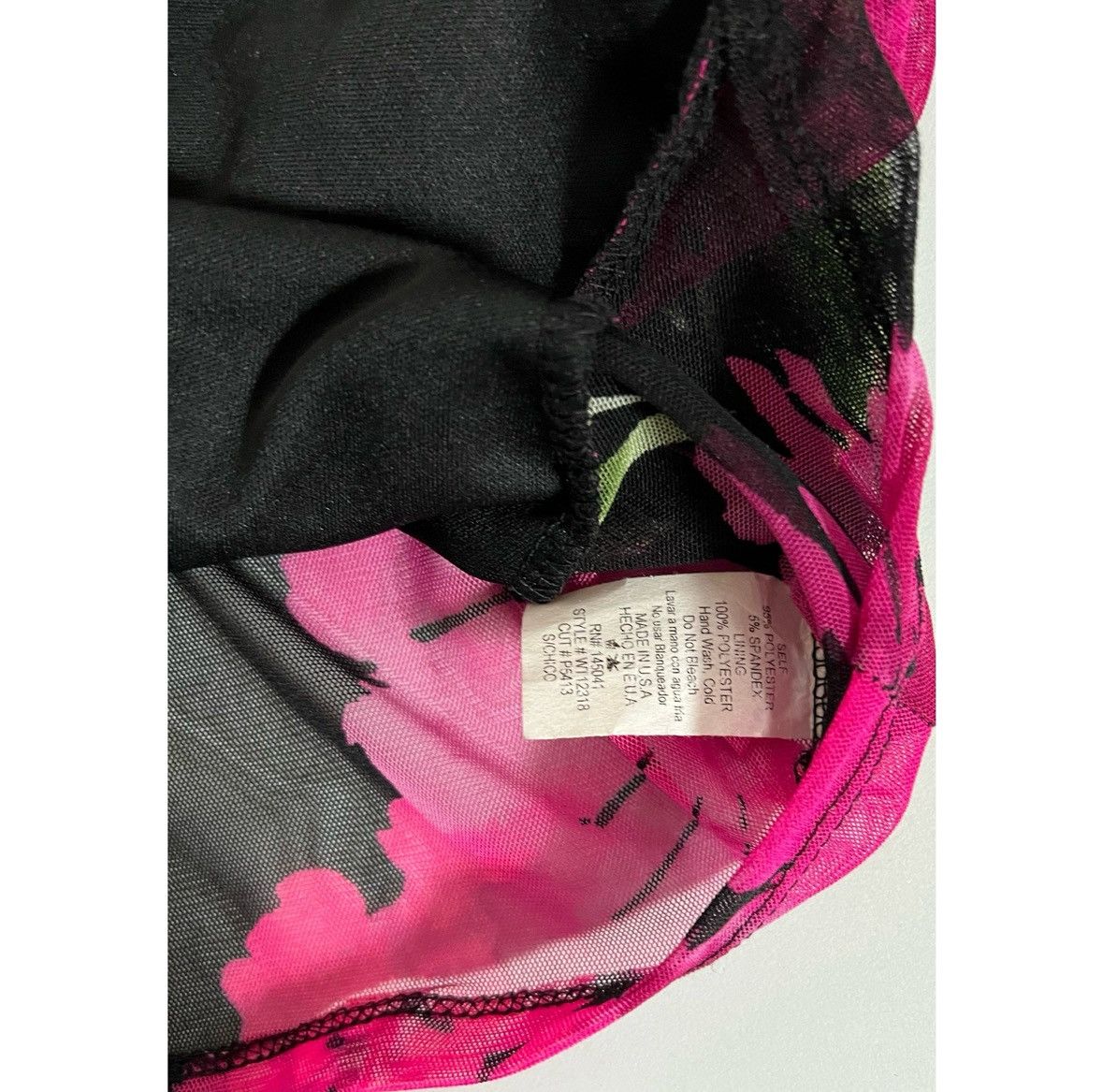 Japanese Brand Black Pink Floral Off-The-Shoulder Corset Blouse Size S 🌺✨ Size S / US 4 / IT 40 - 4 Thumbnail