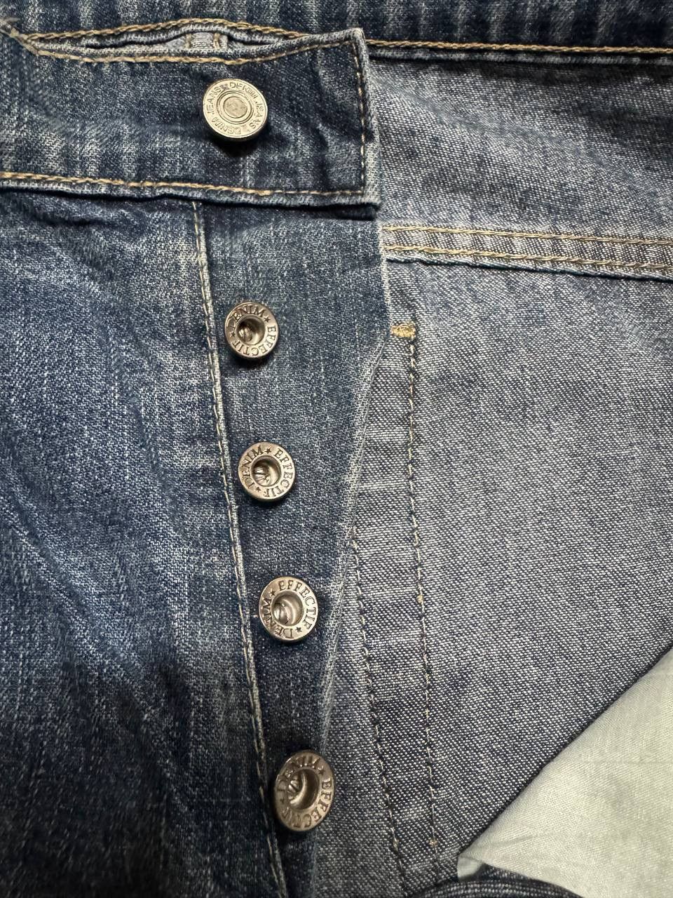 Rusty Vintage Japanese Fondamental Wear Faded Distressed Jeans Size US 34 / EU 50 - 11 Thumbnail