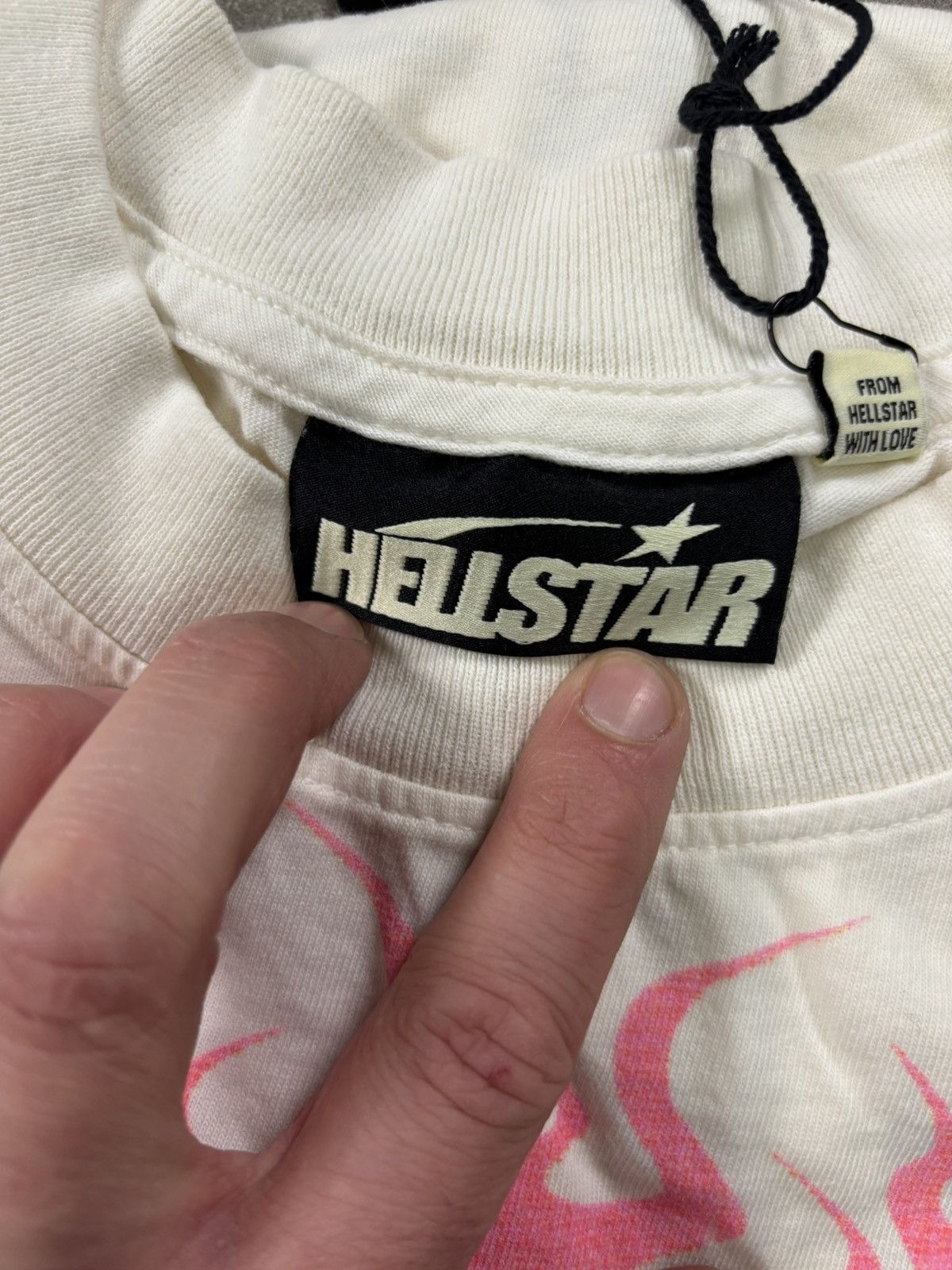 HELLSTAR Hellstar Like Us, Beat Us T-Shirt, White Size US XL / EU 56 / 4 - 7 Thumbnail