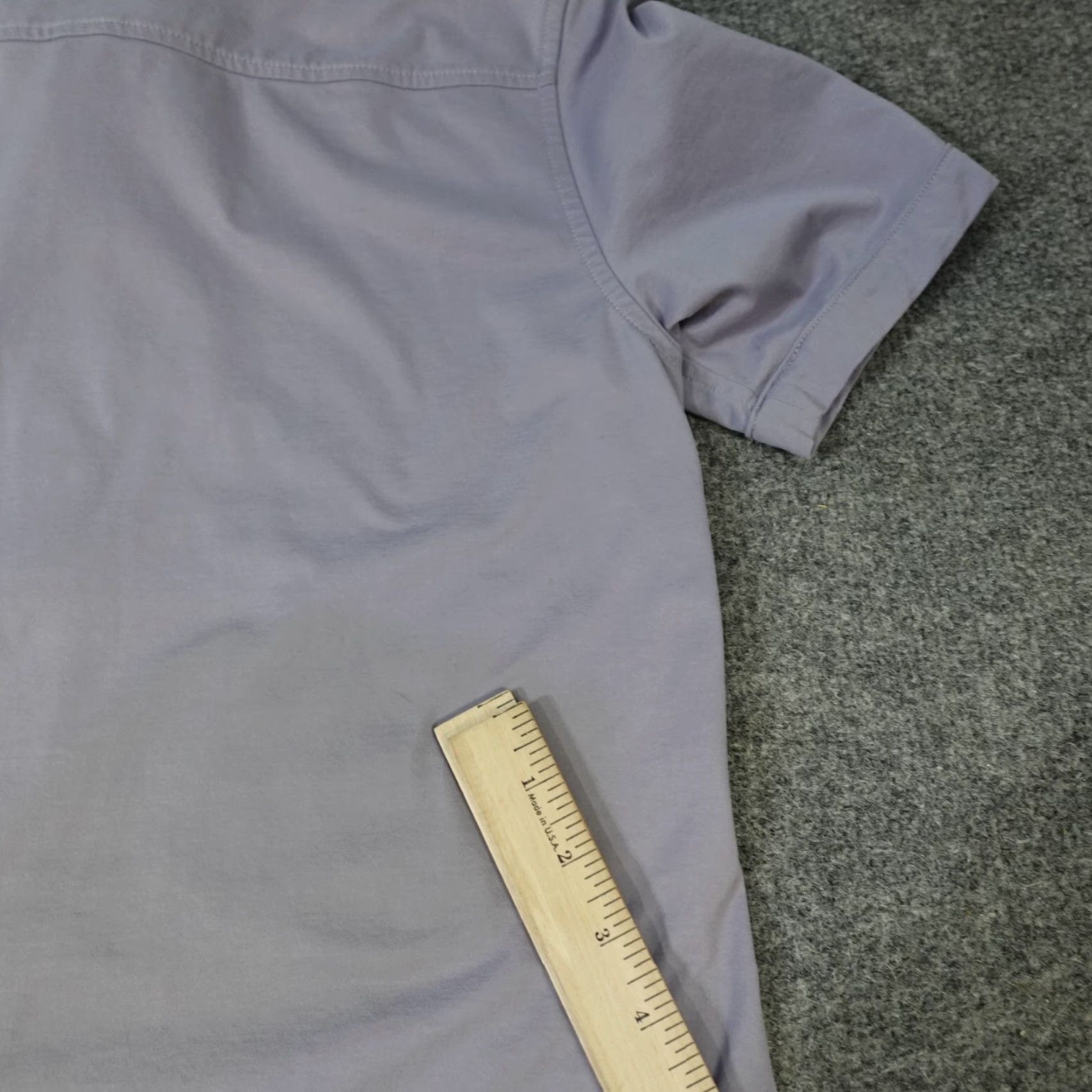Vintage Kit and Ace Shirt Small Purple Gray Short Sleeve Shirt Men S Purple USA Size US S / EU 44-46 / 1 - 6 Thumbnail