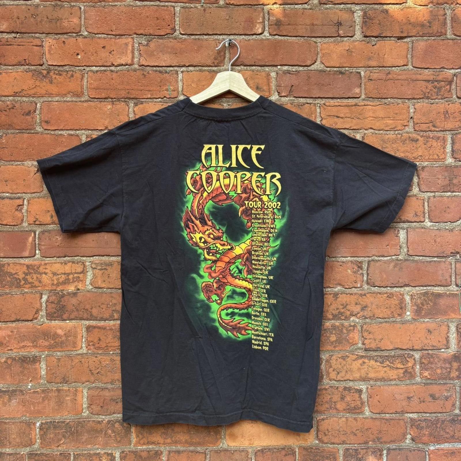 Fruit Of The Loom vintage Alice cooper tour t shirt 2002 L Size US L / EU 52-54 / 3 - 4 Thumbnail