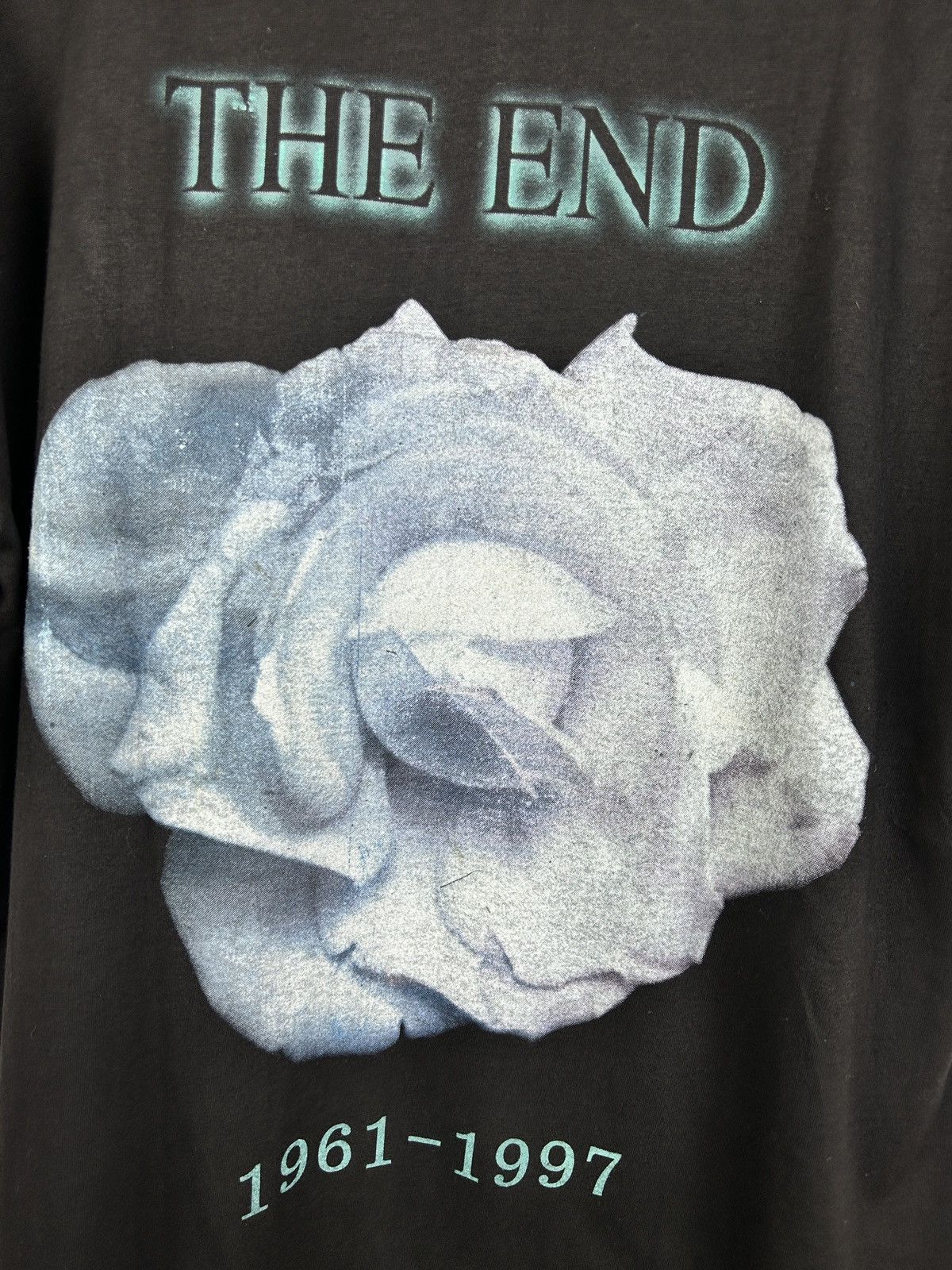 Rap Tees 90s Vintage Princess Diana Memorial Rap Tee The End T-Shirt Size US L / EU 52-54 / 3 - 6 Thumbnail