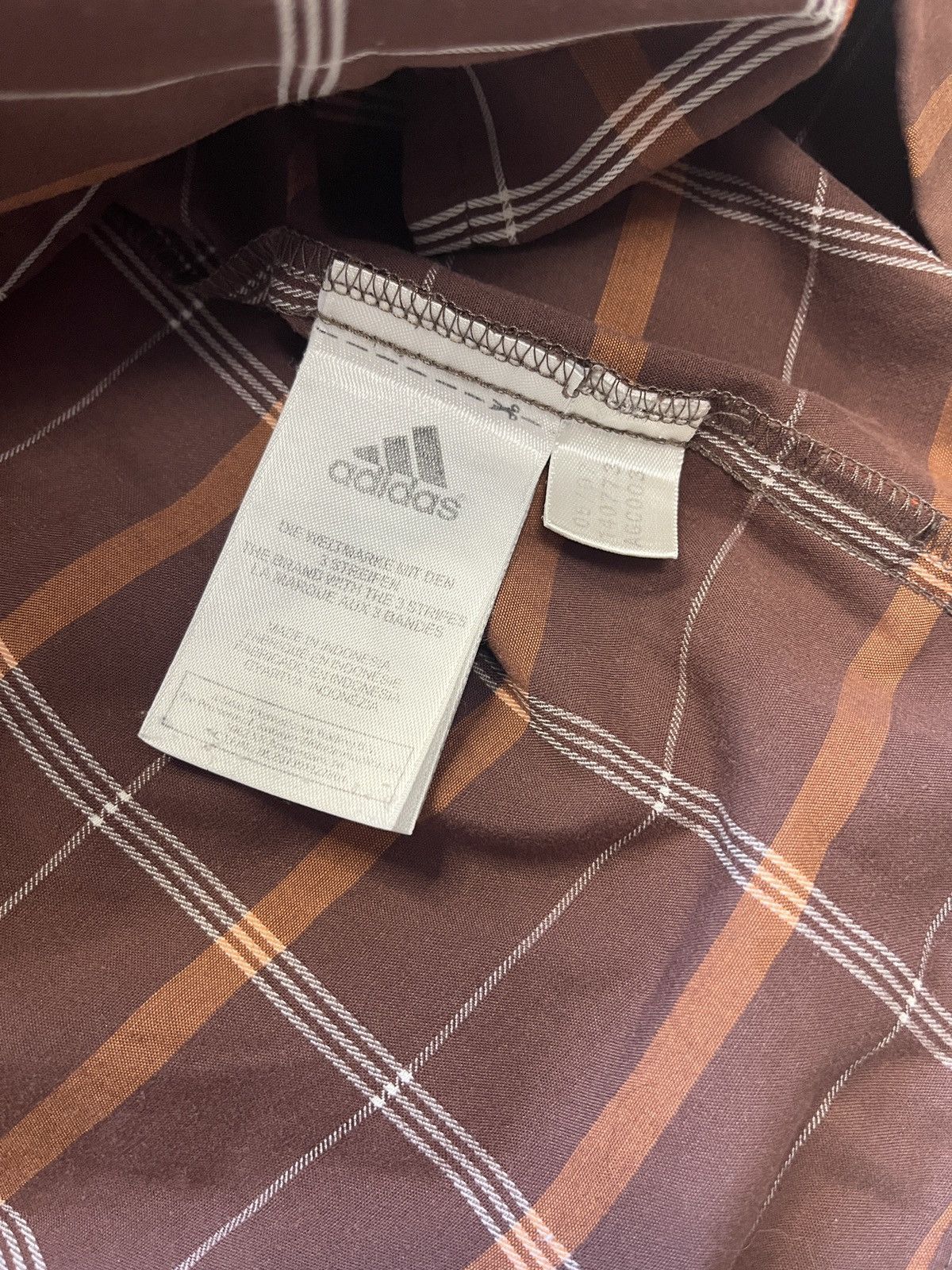 Adidas × Vintage ADIDAS VINTAGE BROWN SHIRT Size US M / EU 48-50 / 2 - 5 Thumbnail