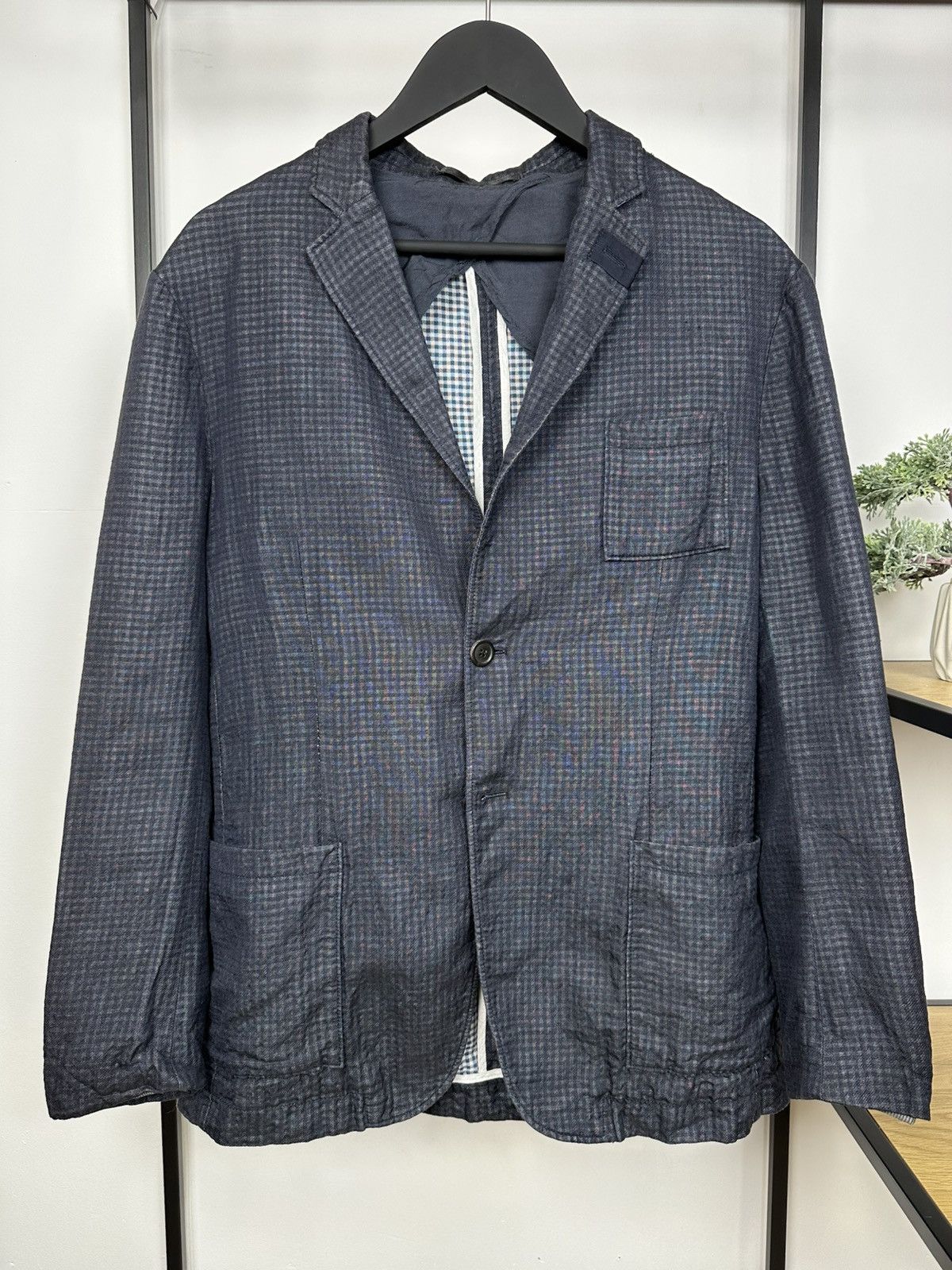Grifoni Mauro Grifoni Blazer Cotton Men’s 52 Size Made in Italy Size 52R - 1 Thumbnail