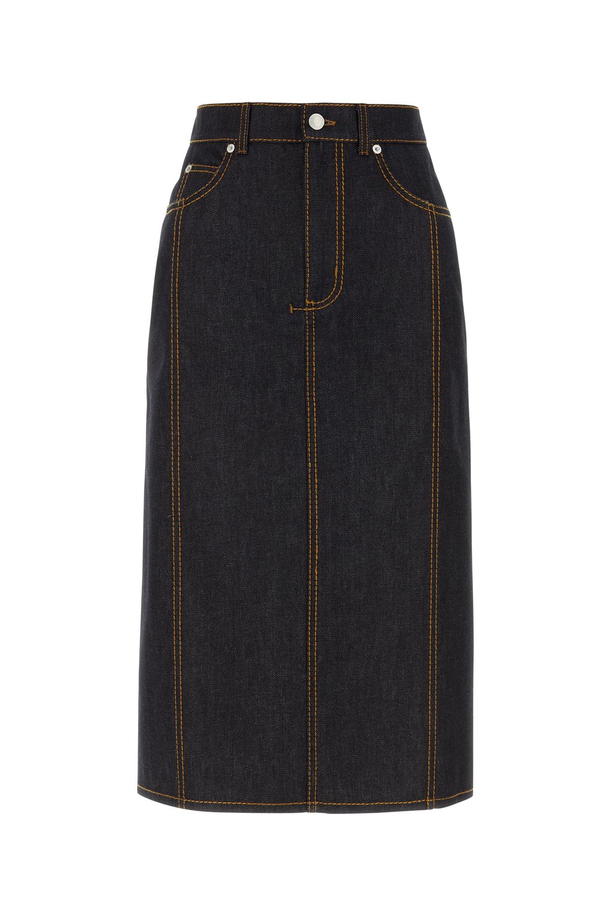 image of Alexander Mcqueen Gonna in Mixed Colours, Women's (Size 27)