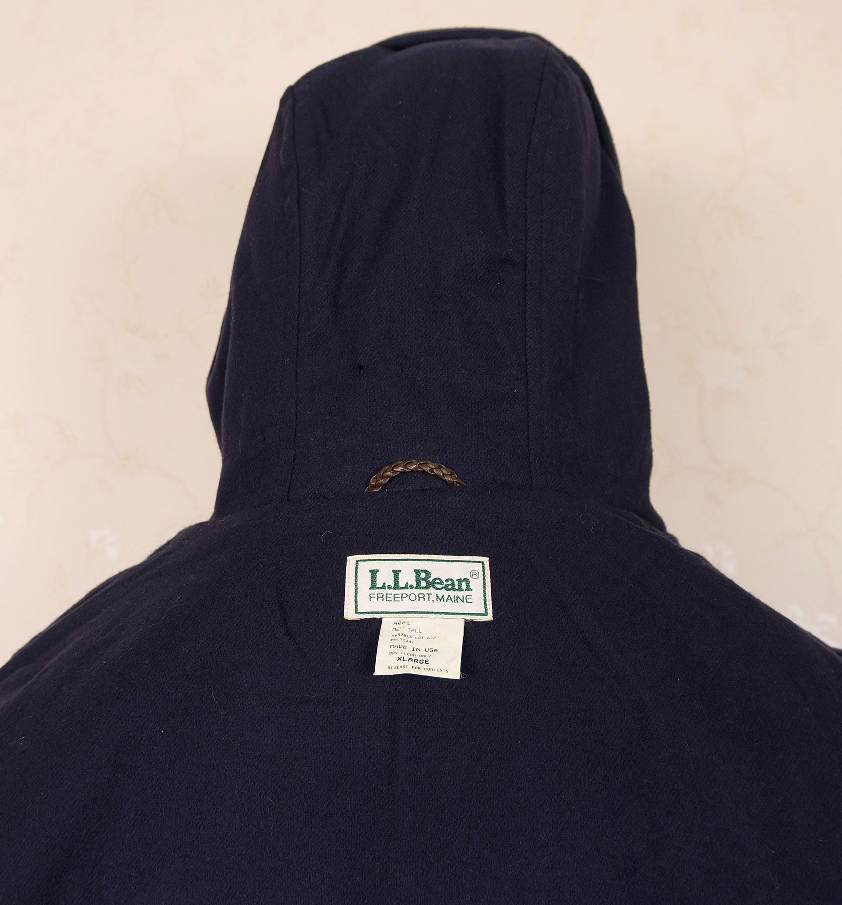 L.L. Bean L.L. Bean, blue duffle coat, size XXL, made in the USA Size US XXL / EU 58 / 5 - 6 Thumbnail