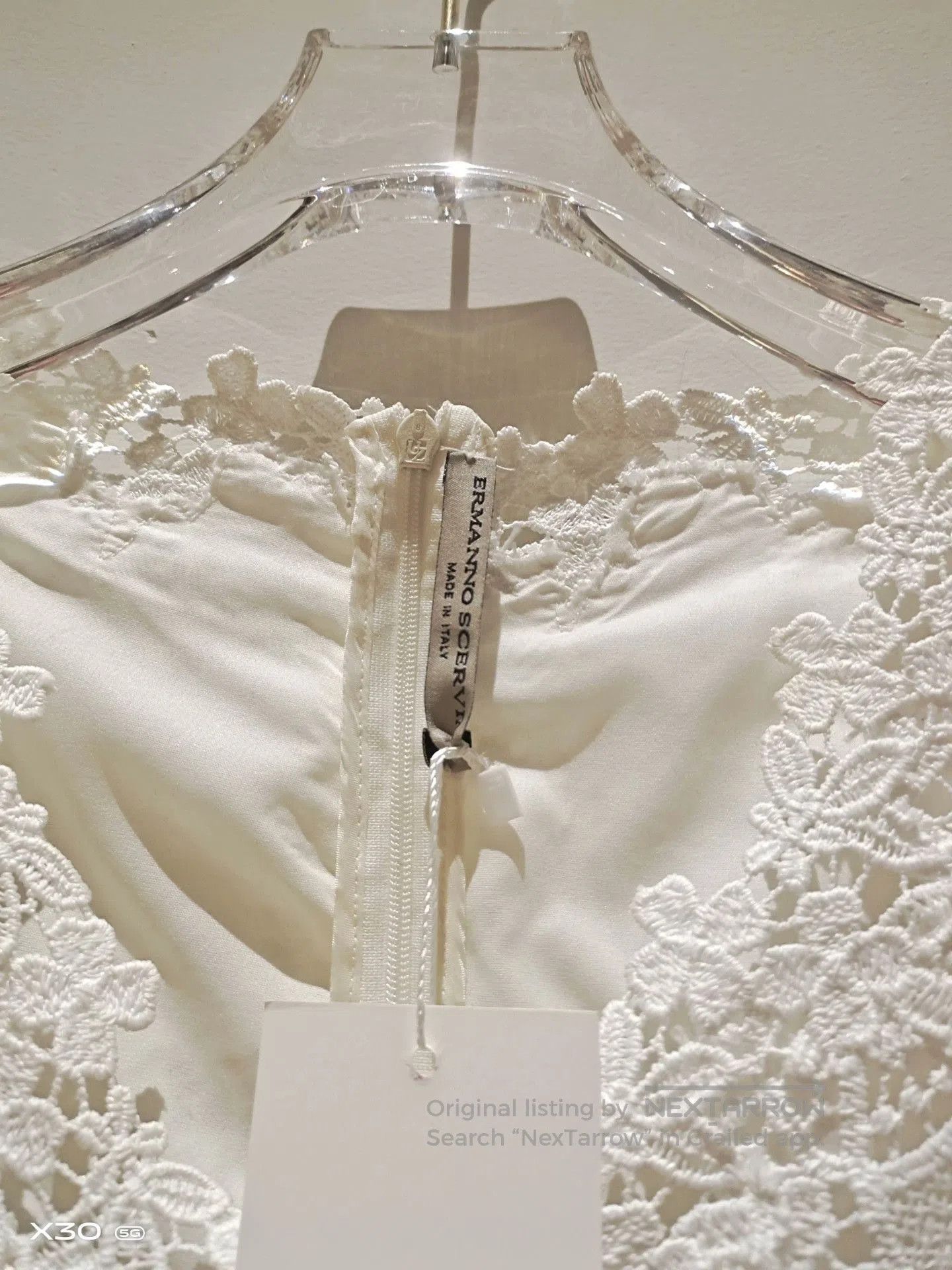 Ermanno Scervino Ermanno Scervino Lace Dress Size 40. Size S / US 4 / IT 40 - 4 Thumbnail