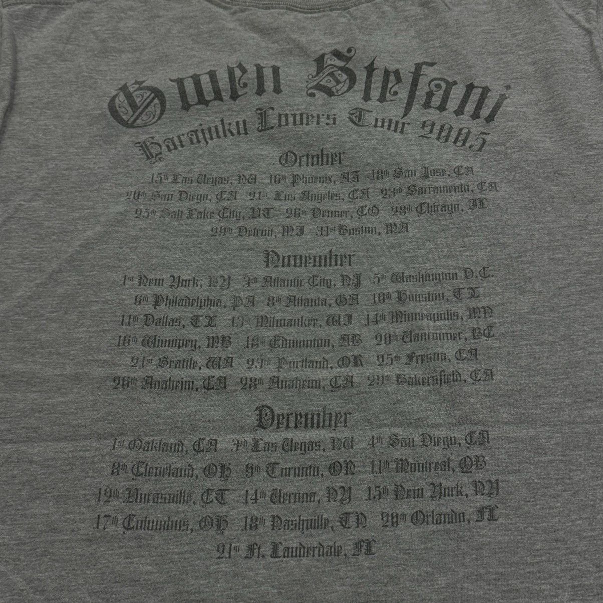 Band Tees × Vintage Vintage 2005 Gwen Stefani - Harajuku Lovers Tour Size US L / EU 52-54 / 3 - 4 Thumbnail