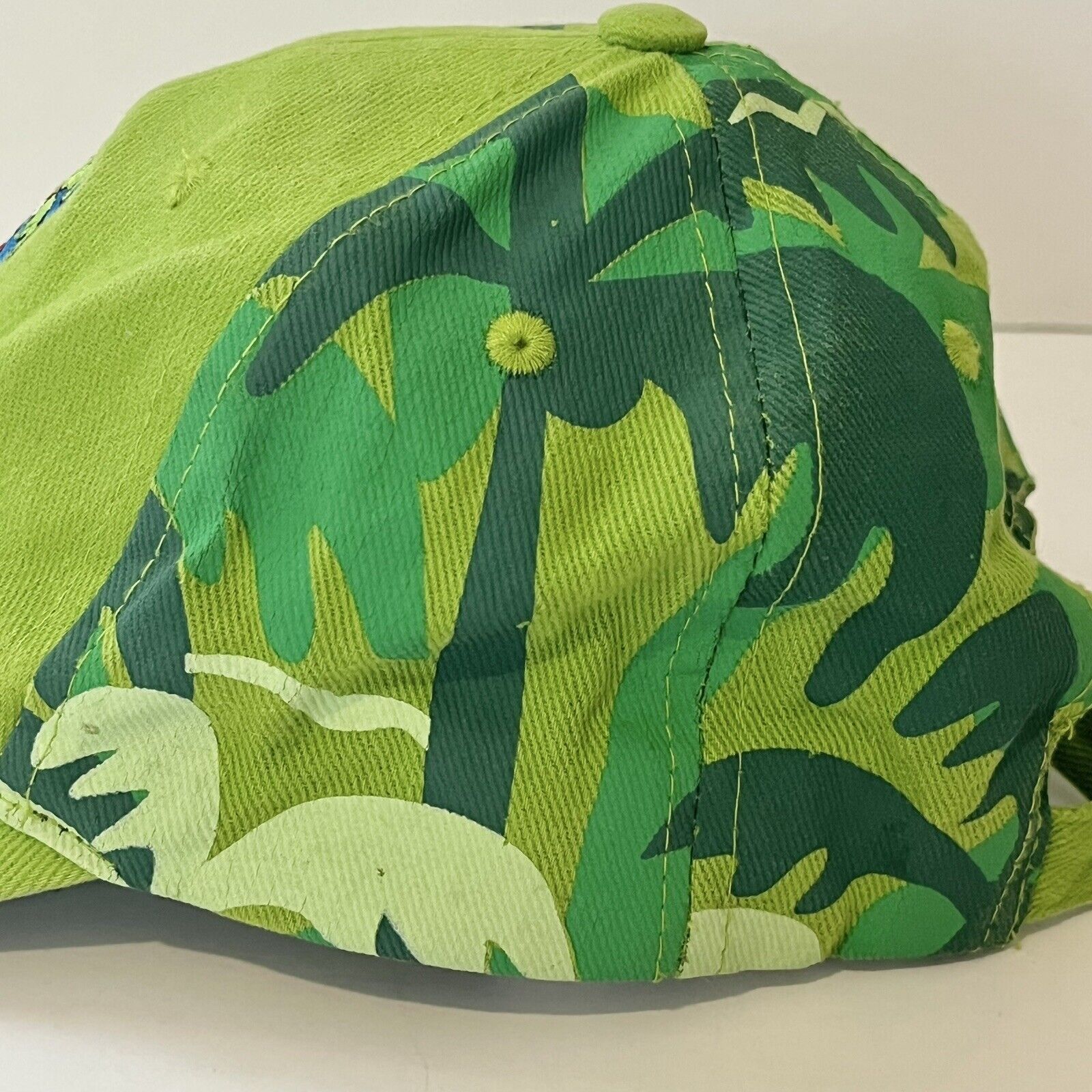 Vintage 2007 Cricket World Cup ICC West Indies Palmtrees Green Hat Size ONE SIZE - 4 Thumbnail