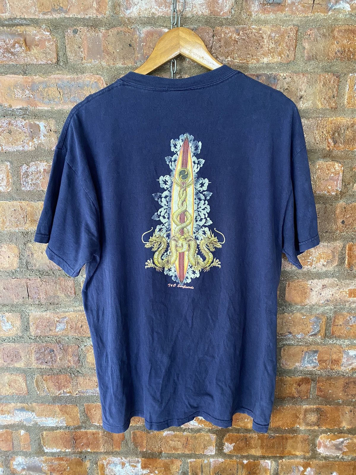 Stussy 1990s T&C double Dragon surf tee Size US L / EU 52-54 / 3 - 2 Thumbnail