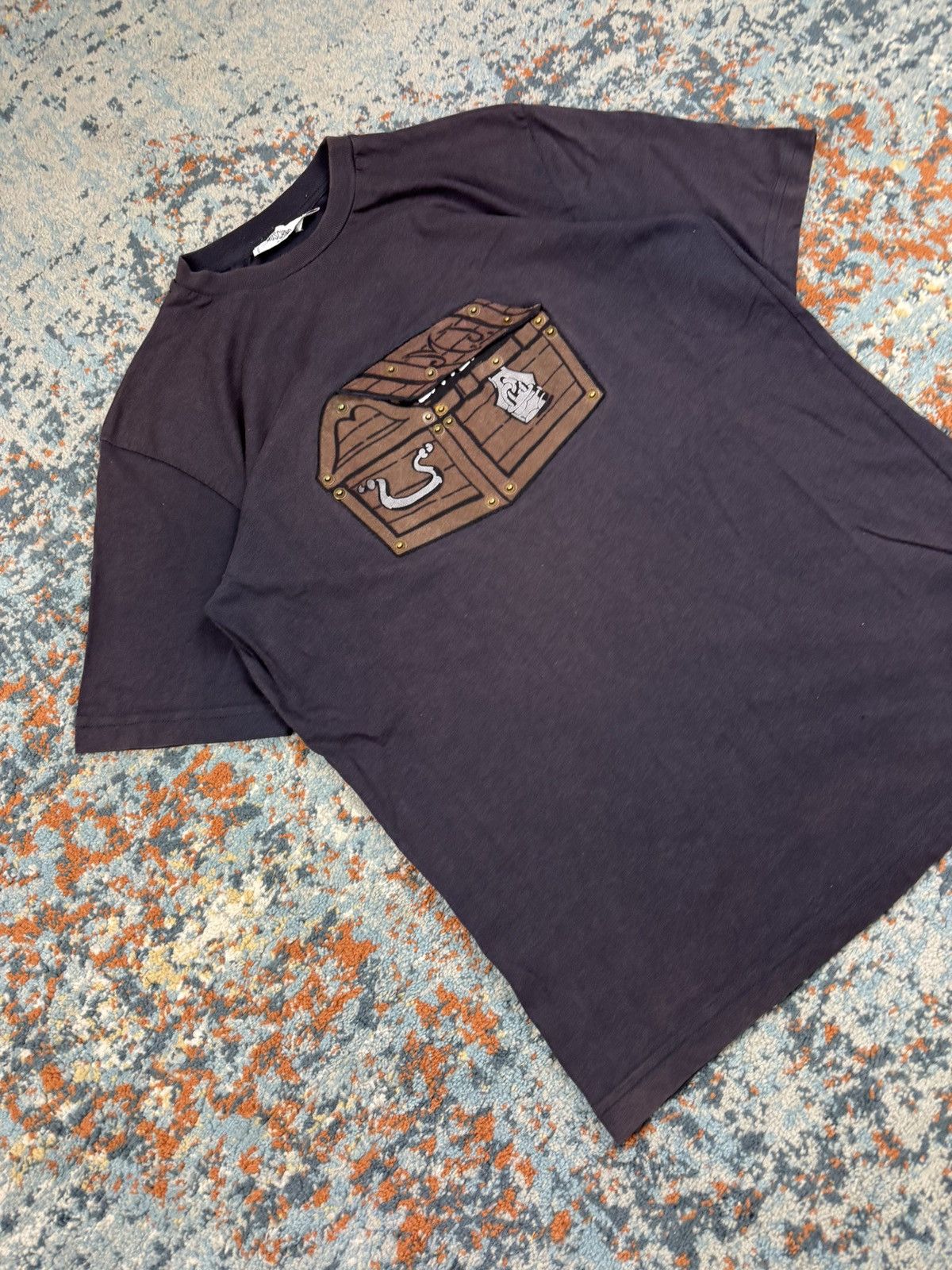 Designer × Moschino Vintage y2k Moschino Jeans studded crazy graphic tee Size US M / EU 48-50 / 2 - 2 Thumbnail