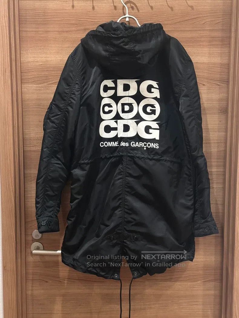 Comme des Garcons Comme Des Garcons Black long coat Size L / US 10 / IT 46 - 3 Thumbnail