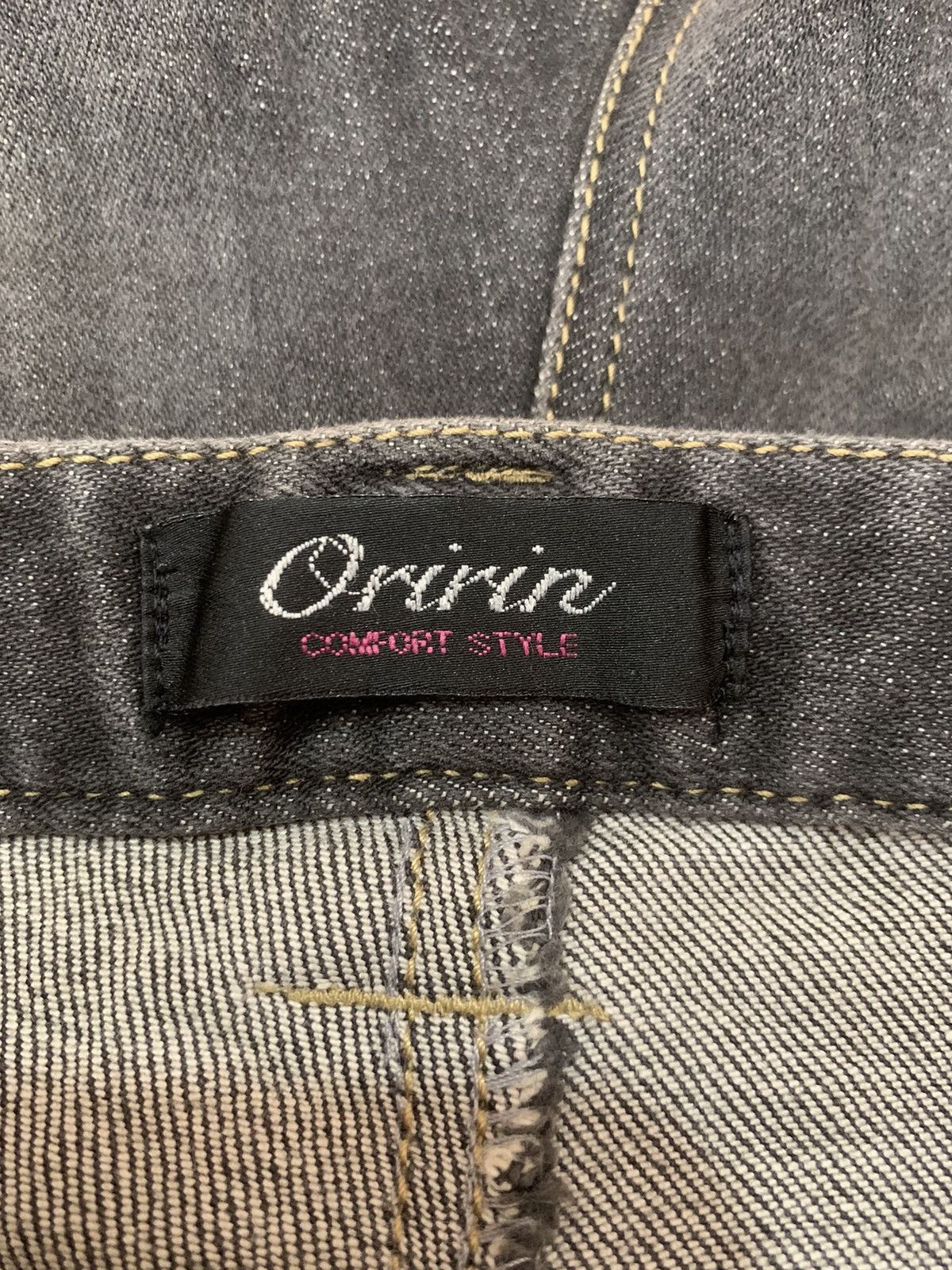 Japanese Brand Vintage Flare ORIRIN Bootcut Side Button Leg Denim Size 28" / US 6 / IT 42 - 15 Thumbnail