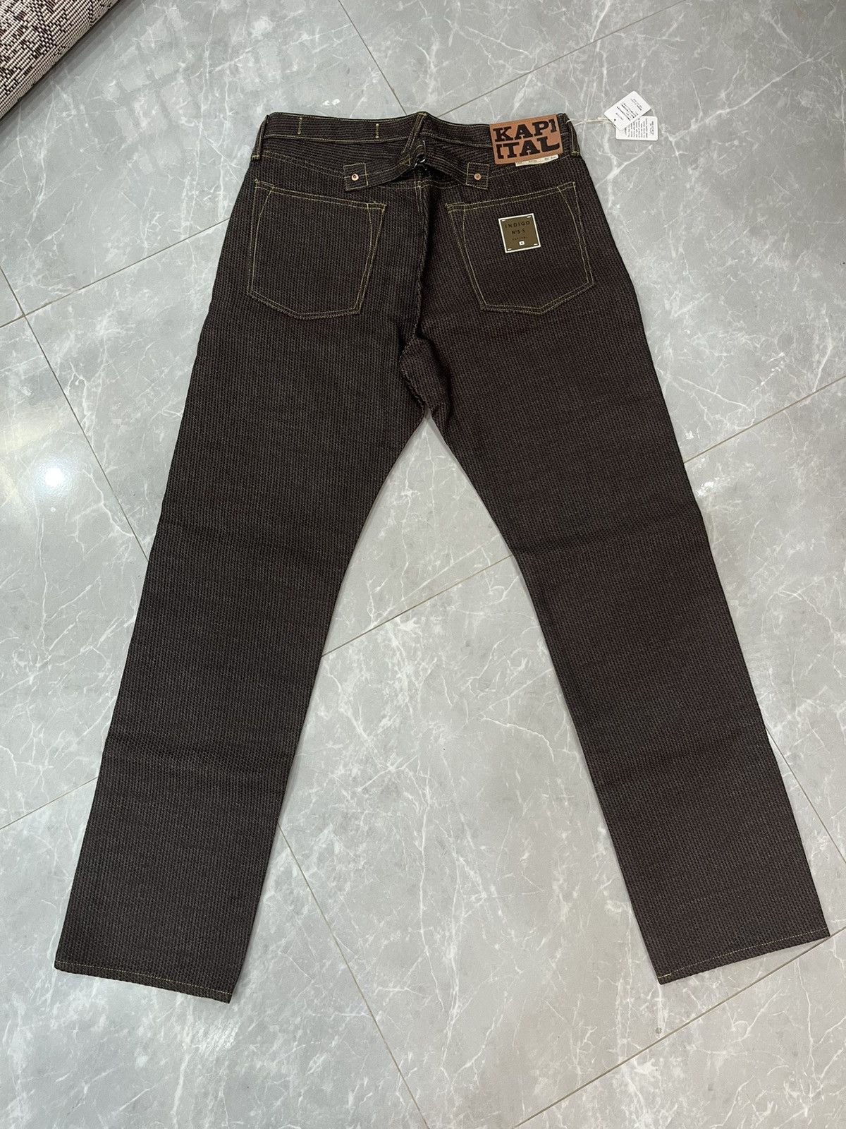 Kapital Kapital Century Denim Monkey Cisco 5p Jeans Size US 36 / EU 52 - 4 Thumbnail