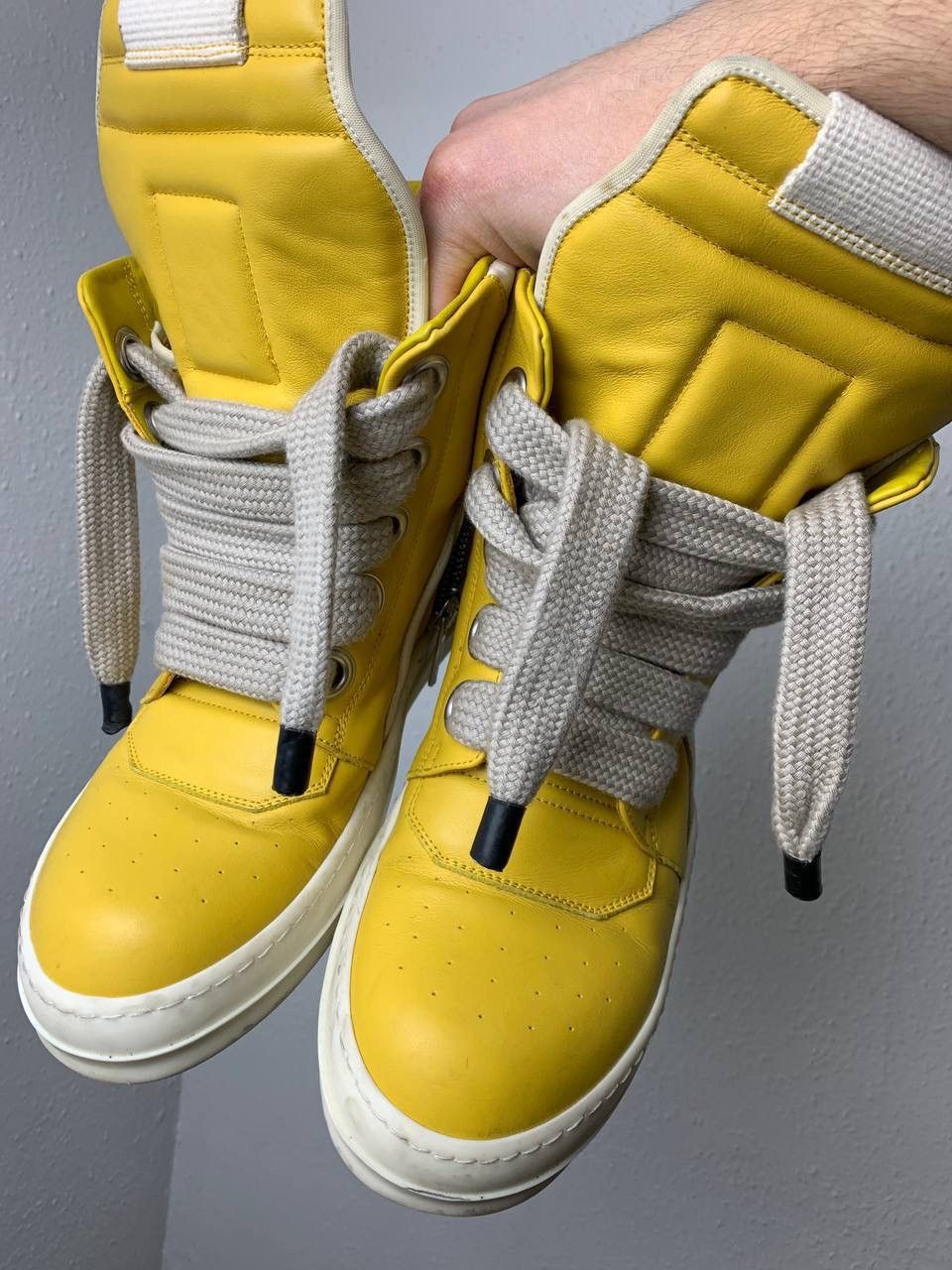 Rick Owens rick owens jambo laced geobasket Size US 7 / EU 40 - 4 Thumbnail