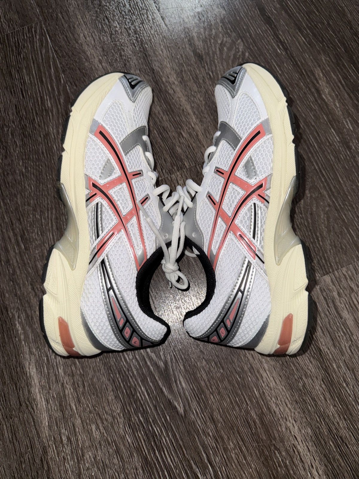Asics Asics gel-1130 white desert red Size US 10 / EU 43 - 3 Thumbnail
