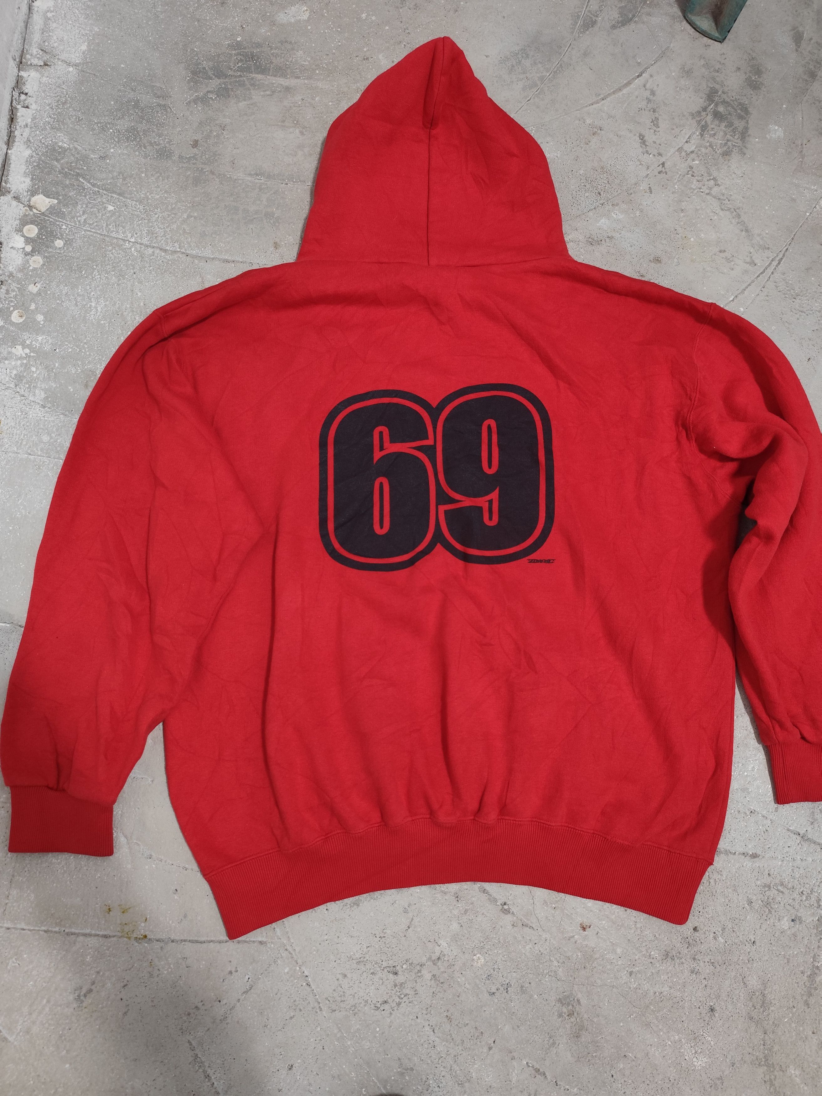 Powell Peralta Vintage 90s skate brand Zorlac hoodie Size US XL / EU 56 / 4 - 2 Thumbnail