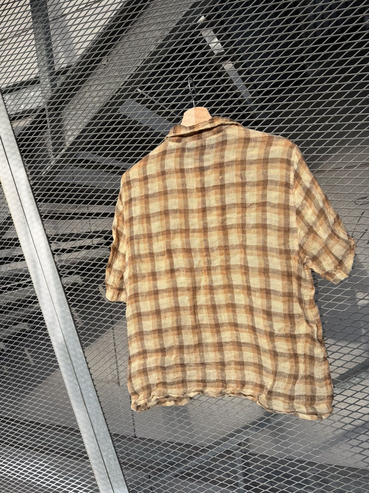 Our Legacy Our Legacy Raw Net Plaid Shirt Size US S / EU 44-46 / 1 - 11 Thumbnail
