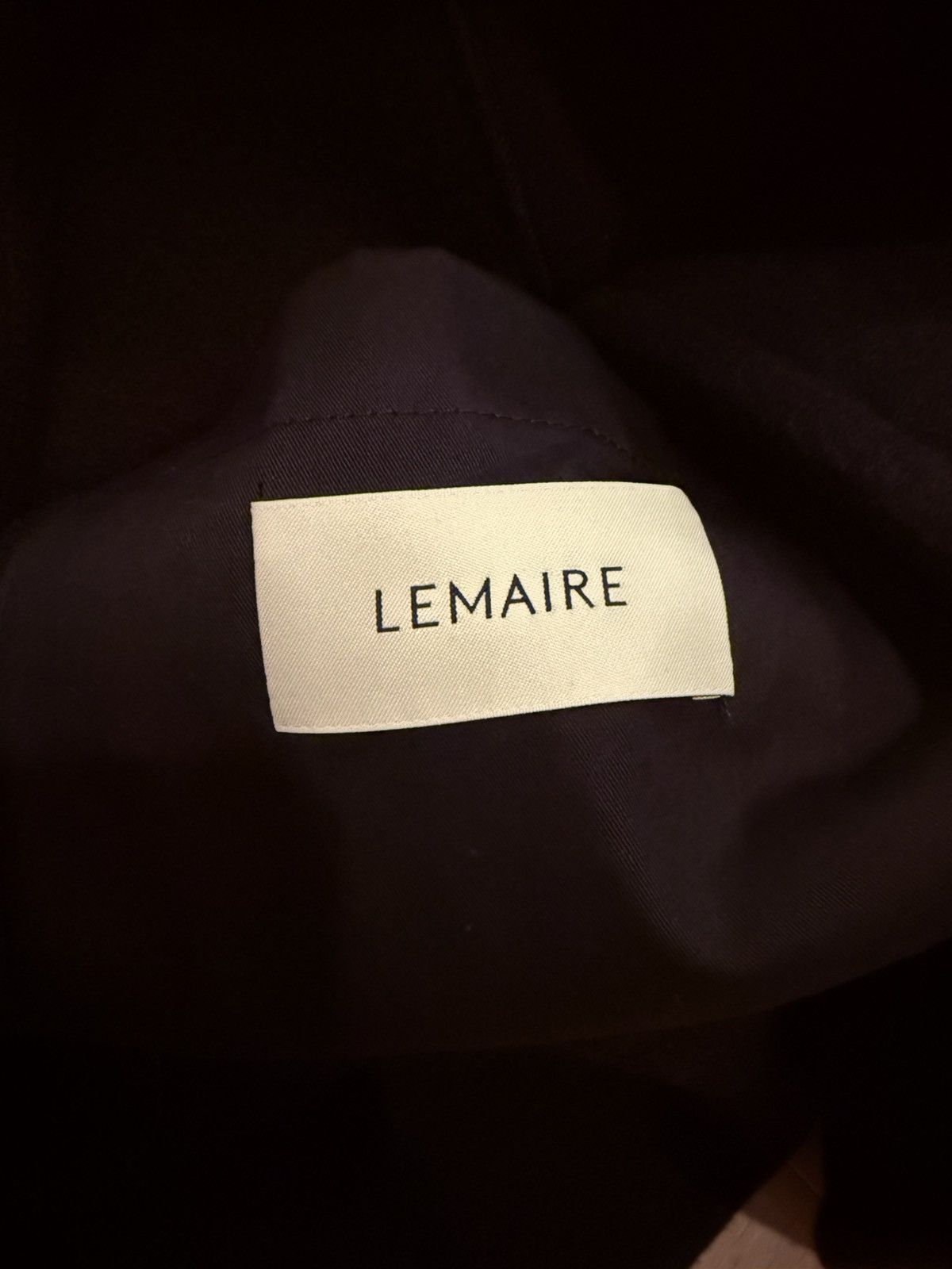 Lemaire Lemaire Boxy Duffle Coat Size US XXL / EU 58 / 5 - 4 Thumbnail