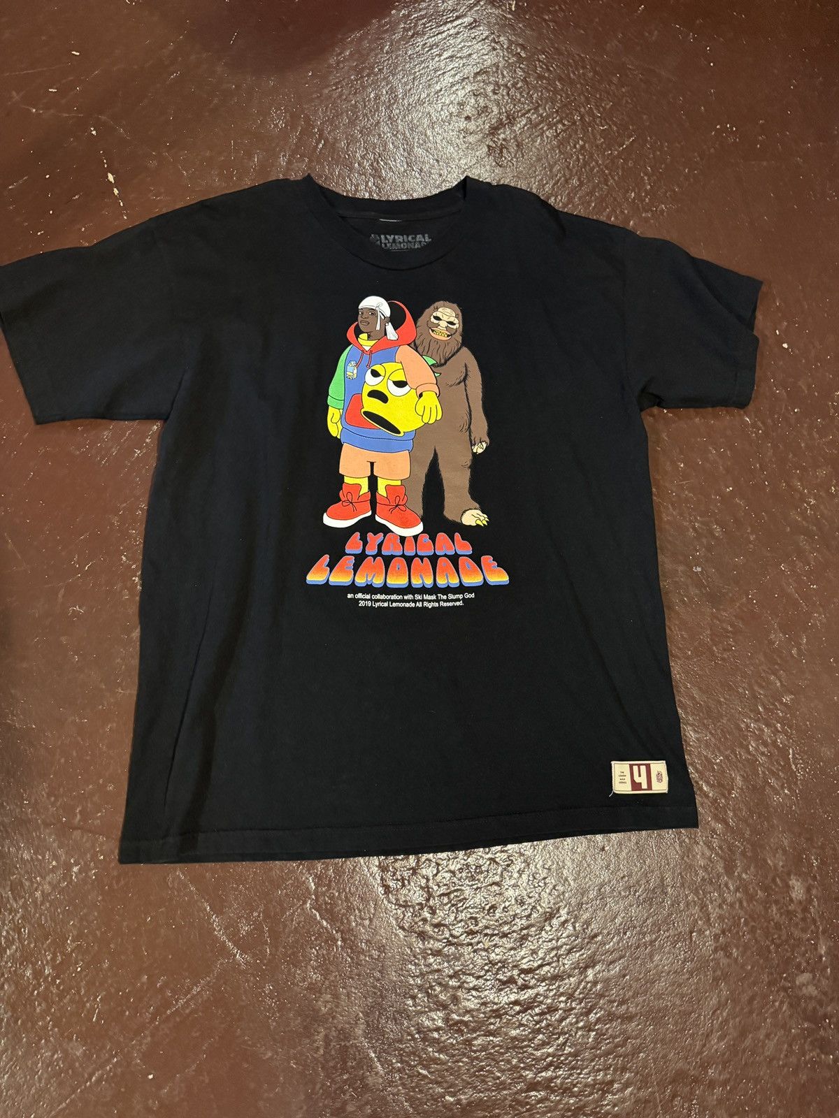 Lyrical Lemonade Lyrical Lemonade Ski Mask The Slump God Lemon Man Tee Size US XL / EU 56 / 4 - 1 Thumbnail
