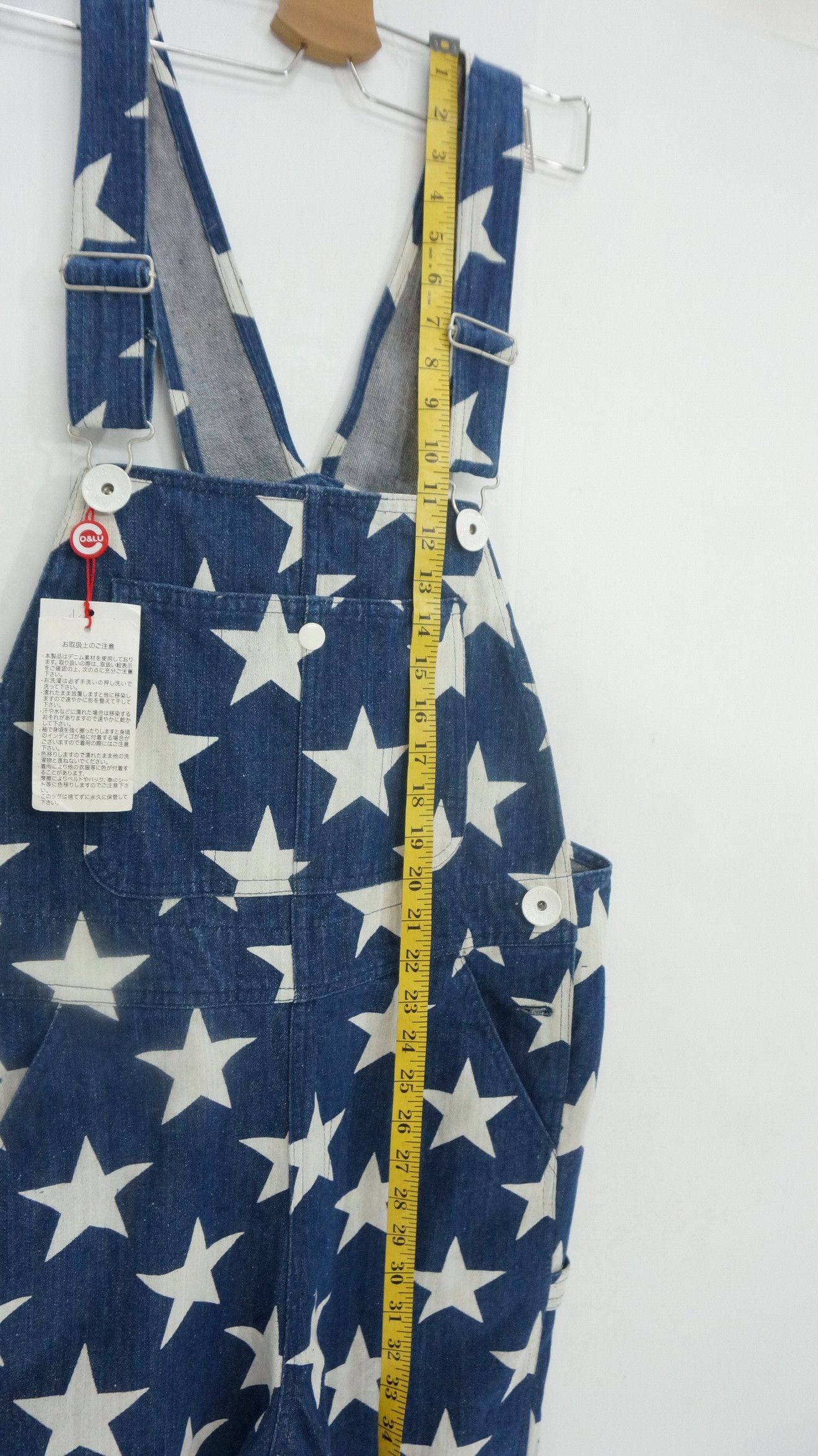 Vintage 💥 Rare CO AND LU Nos Star Overall Vivienne Inspired Size 31" - 7 Thumbnail