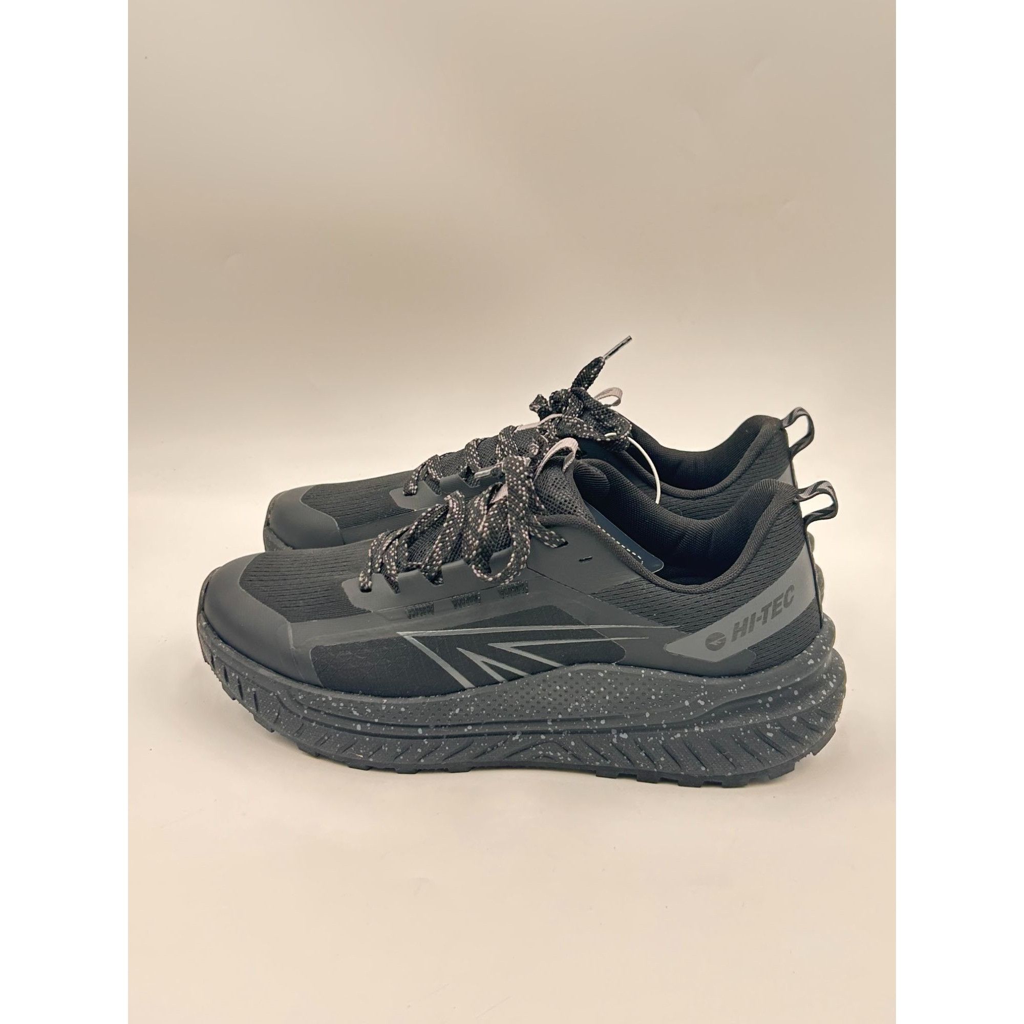Other Hi-Tec Men’s Trail Hiking Shoes Black Asphalt Size 9 US CH80 Size US 9 / EU 42 - 3 Thumbnail