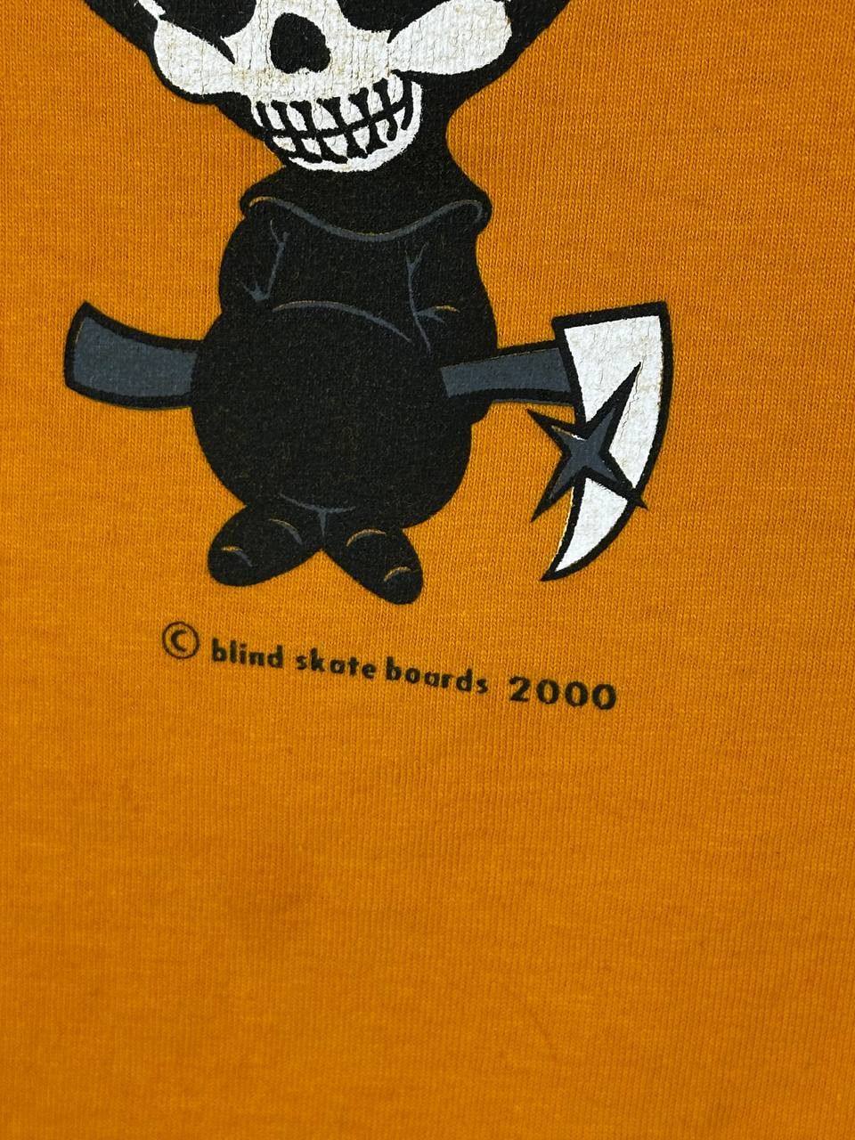 Blind Skateboards Vintage Blind Skateboards Made In USA Graphic Tee Size US L / EU 52-54 / 3 - 7 Thumbnail
