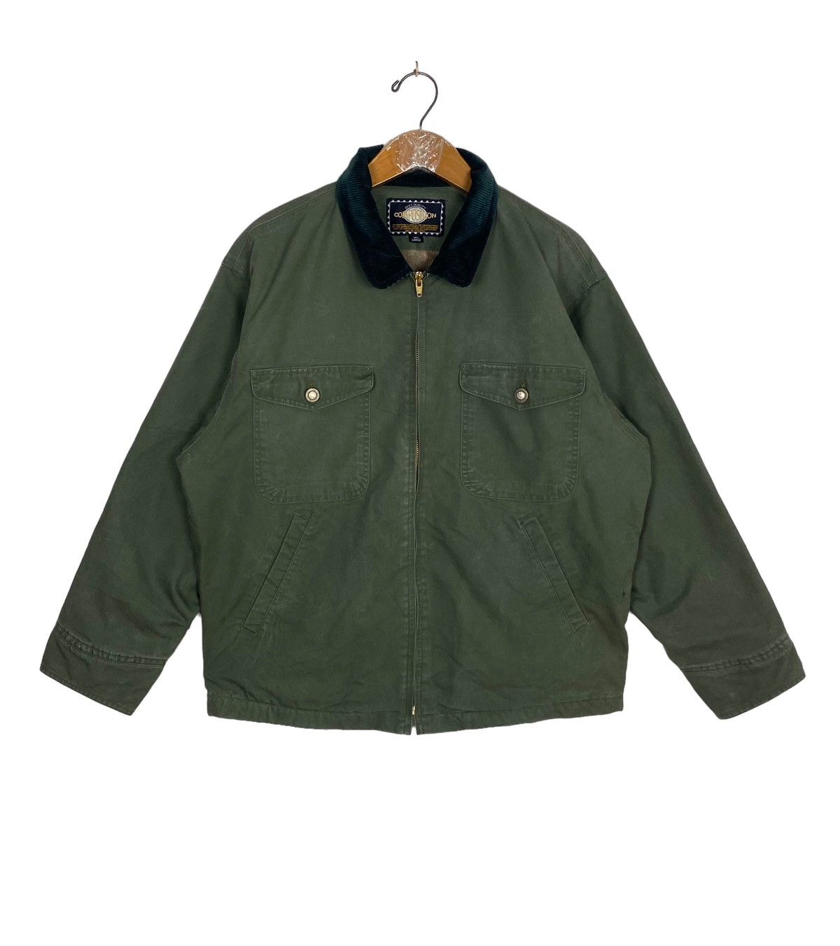 Vintage Rare‼️ Vintage Composition Japan Workwear Jacket Size US L / EU 52-54 / 3 - 1 Thumbnail