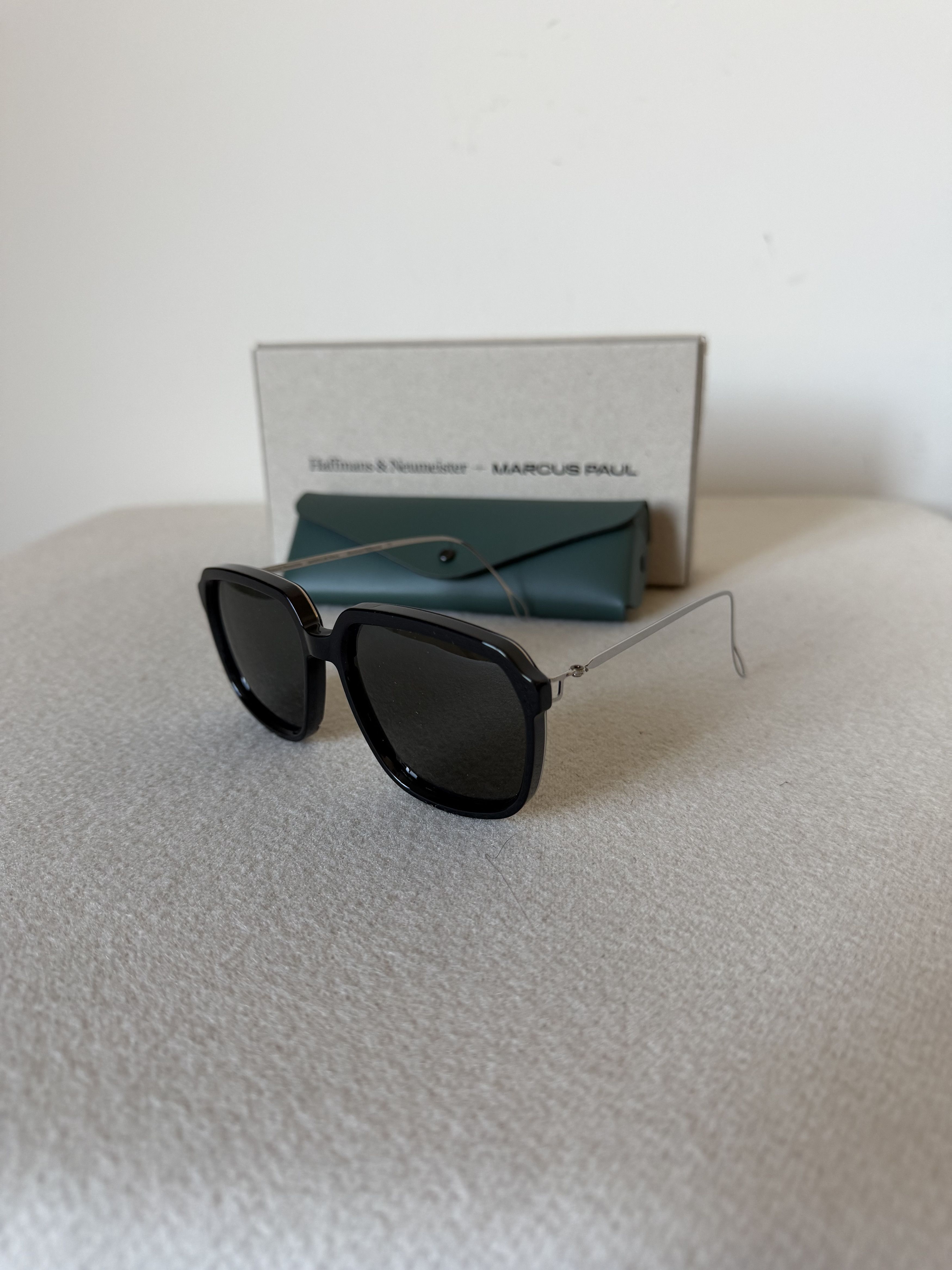 Other Haffmans & Neumeister Marcus Paul Emilio Sunglasses in Black Size ONE SIZE - 1 Thumbnail