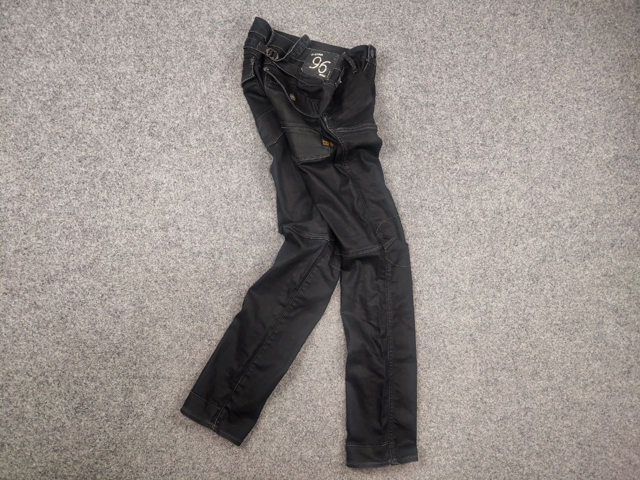 G-Star Vintage G-Star RAW 5620 Elwood Waxed Embro Jeans LGB Y2K Size US 29 - 9 Thumbnail