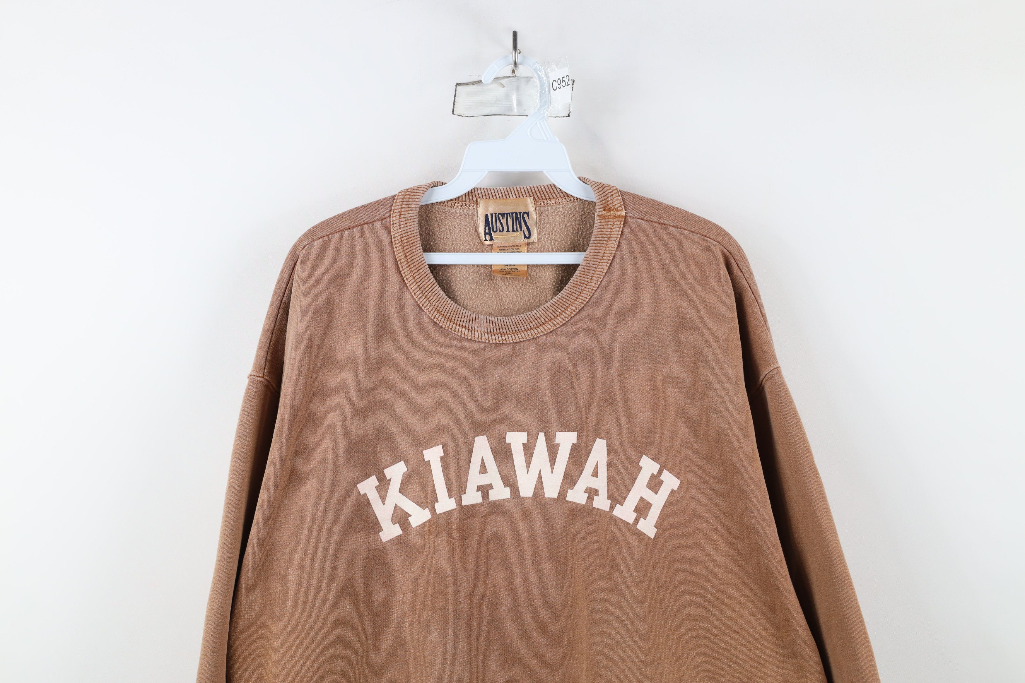 Vintage Vintage 90s Streetwear Oversized Baggy Fit Kiawah Sweatshirt Size XL / US 12-14 / IT 48-50 - 2 Thumbnail