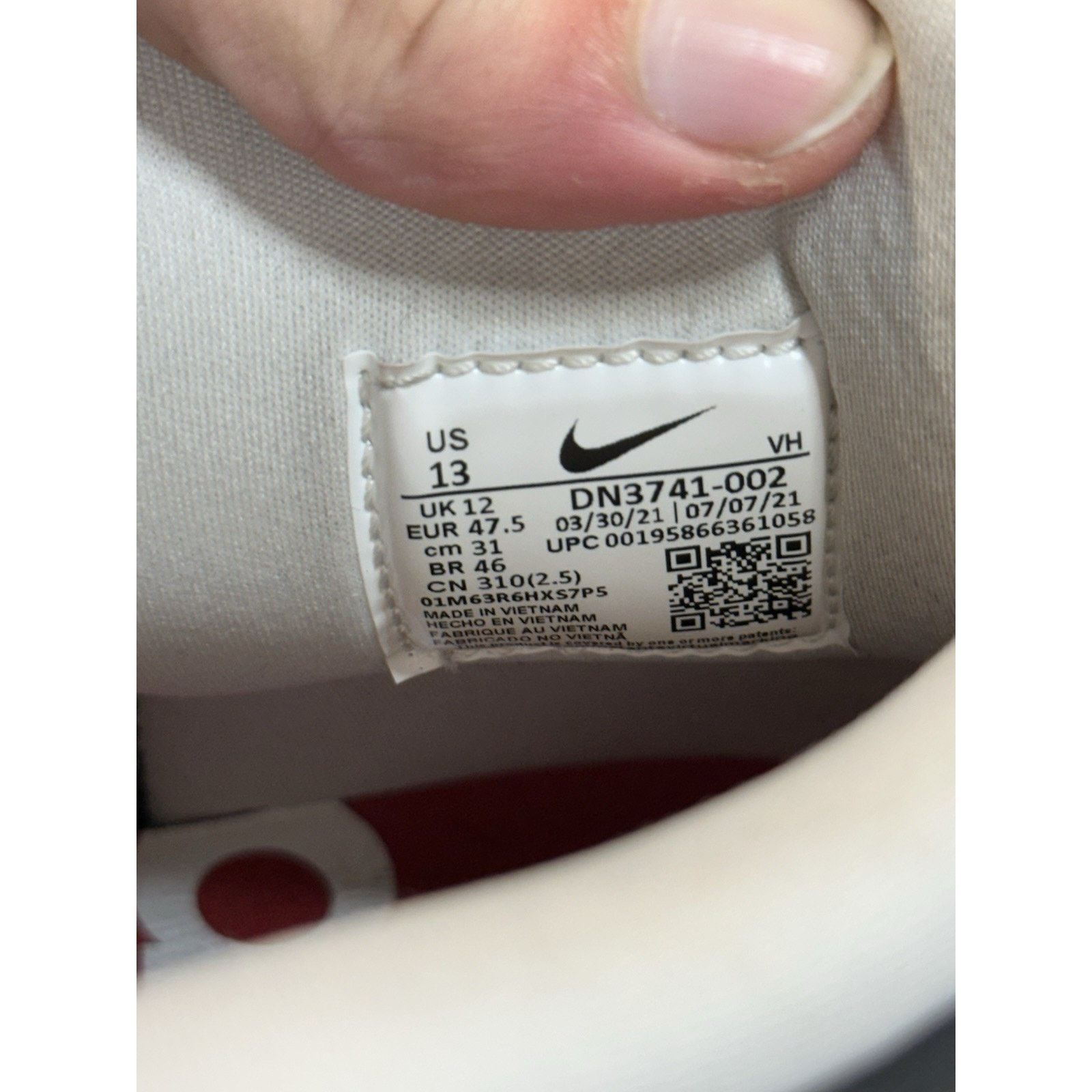 Nike × Supreme Nike Supreme x Dunk SB High By Any Means Stormtrooper - 13 Size US 13 / EU 46 - 7 Thumbnail