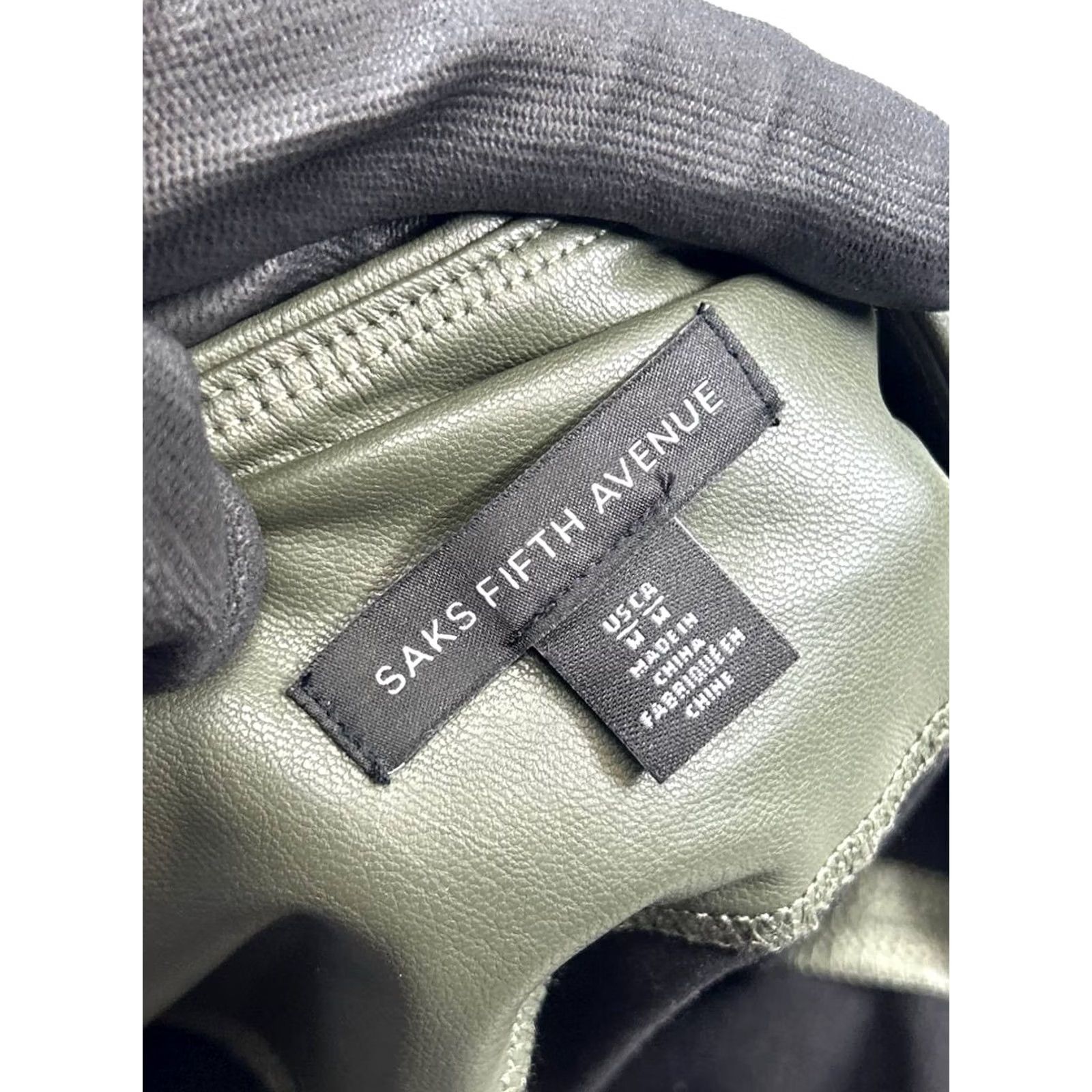 Saks Fifth Avenue Saks Fifth Avenue Leggings Womens Medium Green Mid Rise Athletic Shirt? Size 26" / US 2 / IT 38 - 7 Thumbnail