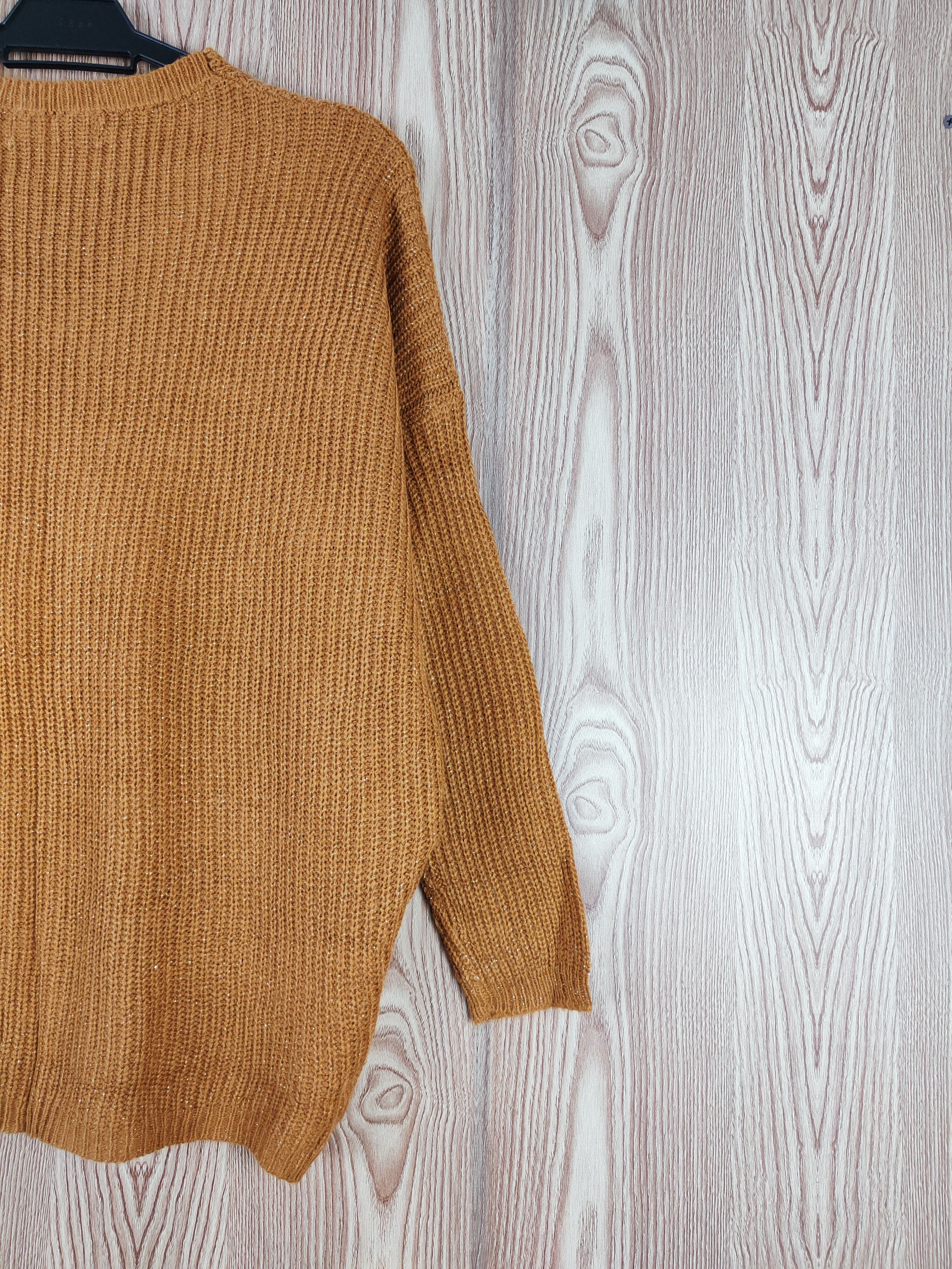Vintage Gorge Brown Knitwear Sweatshirts #W354 Size M / US 6-8 / IT 42-44 - 10 Thumbnail
